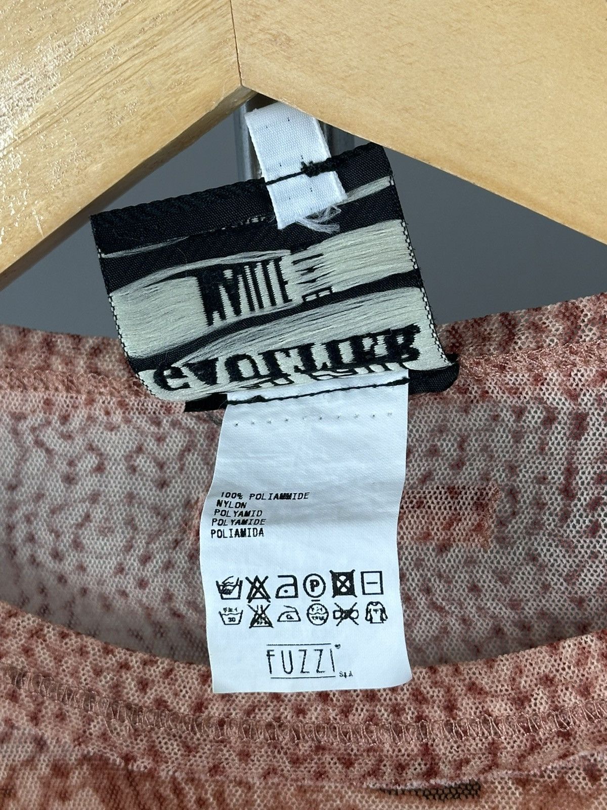 Jean Paul Gaultier Jean Paul Gaultier - 90’s Mesh Top Optical Illusion Cardigan Size M / US 6-8 / IT 42-44 - 11 Thumbnail