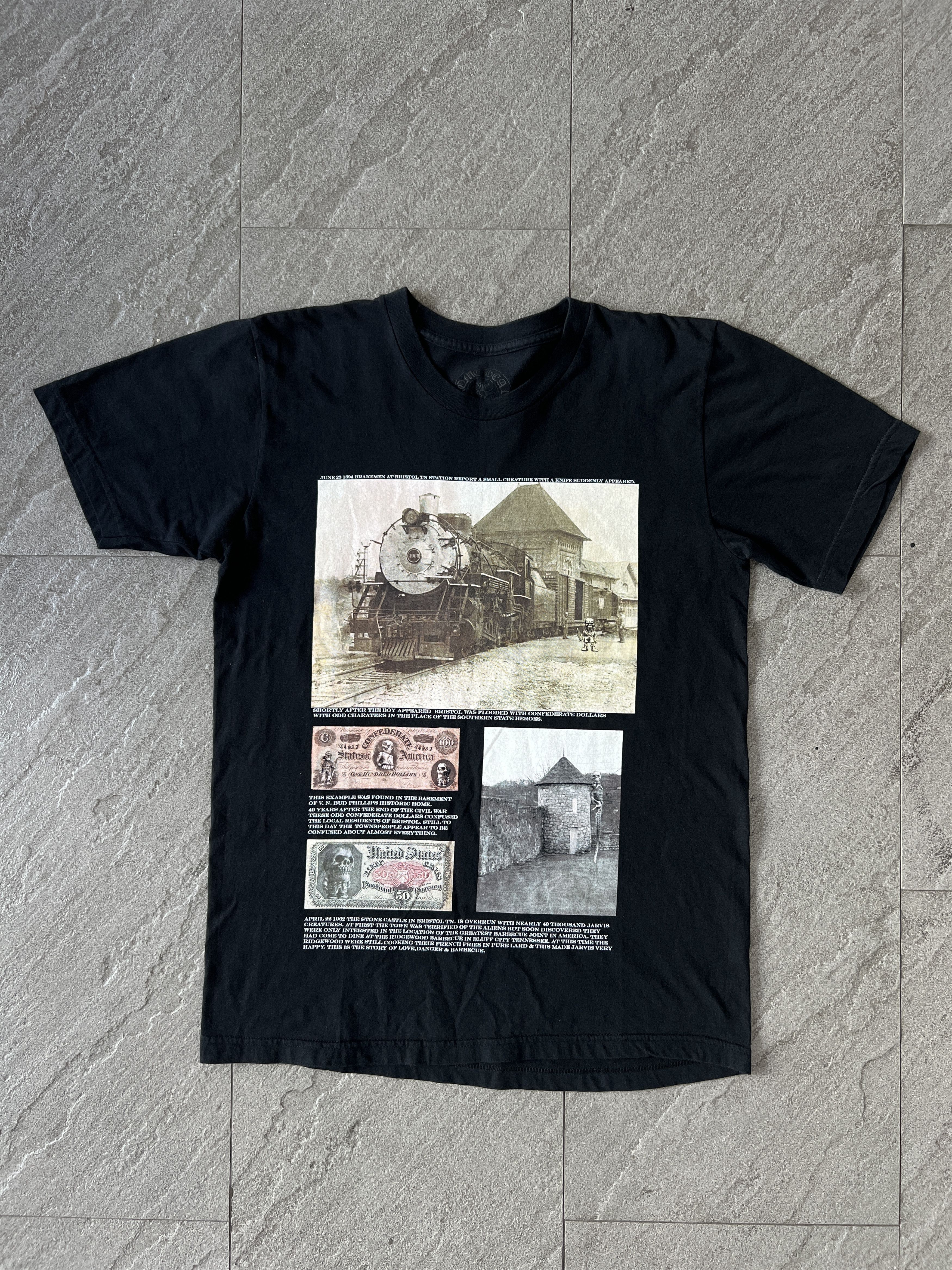 Chrome Hearts Chrome Hearts Foti Train Graphic Tee Black Medium Size US M / EU 48-50 / 2 - 1 Thumbnail