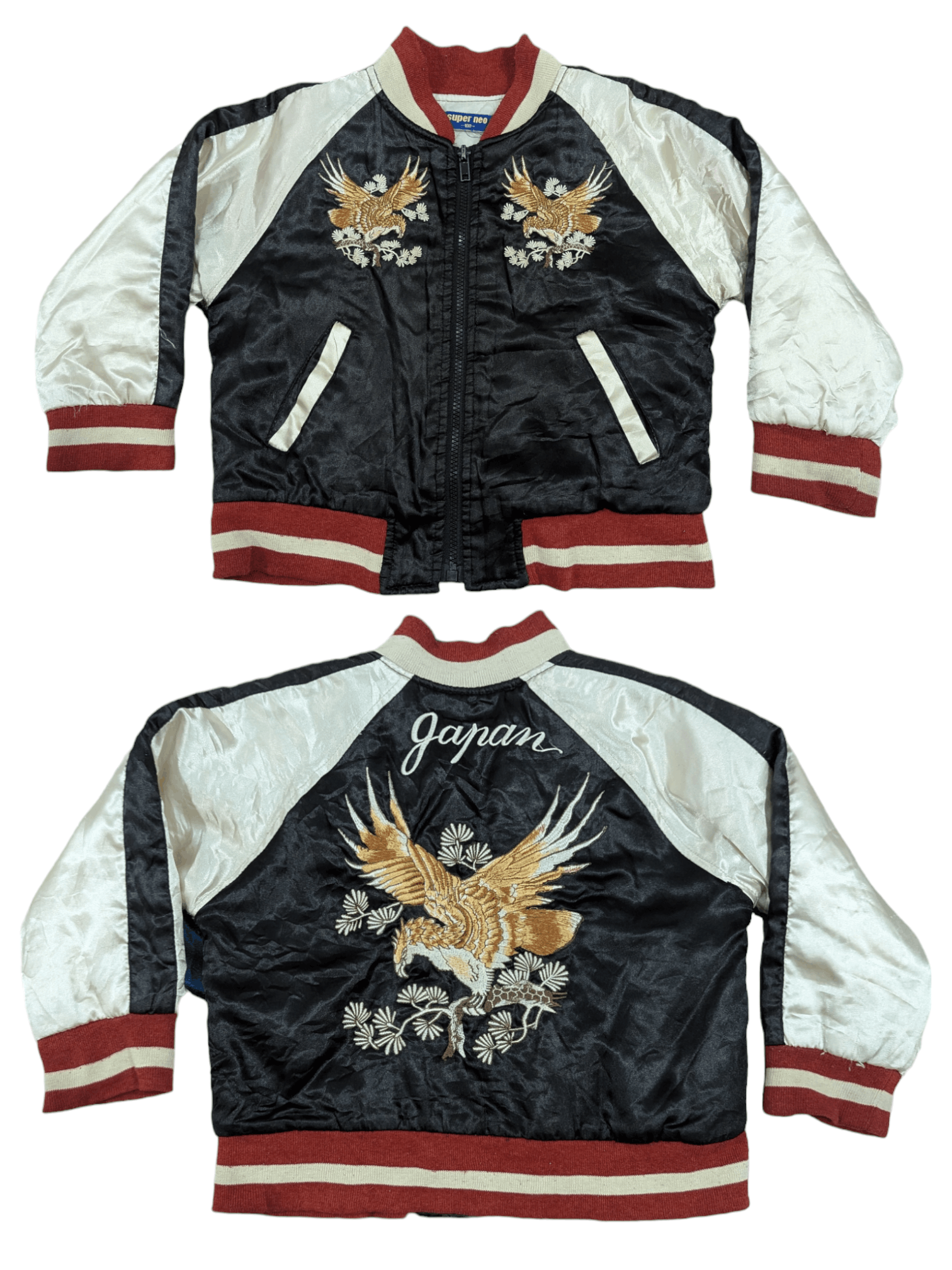 Japanese Brand SUKAJAN JACKET EMBROIDERY GARUDA Size US XXS / EU 40 - 1 Thumbnail