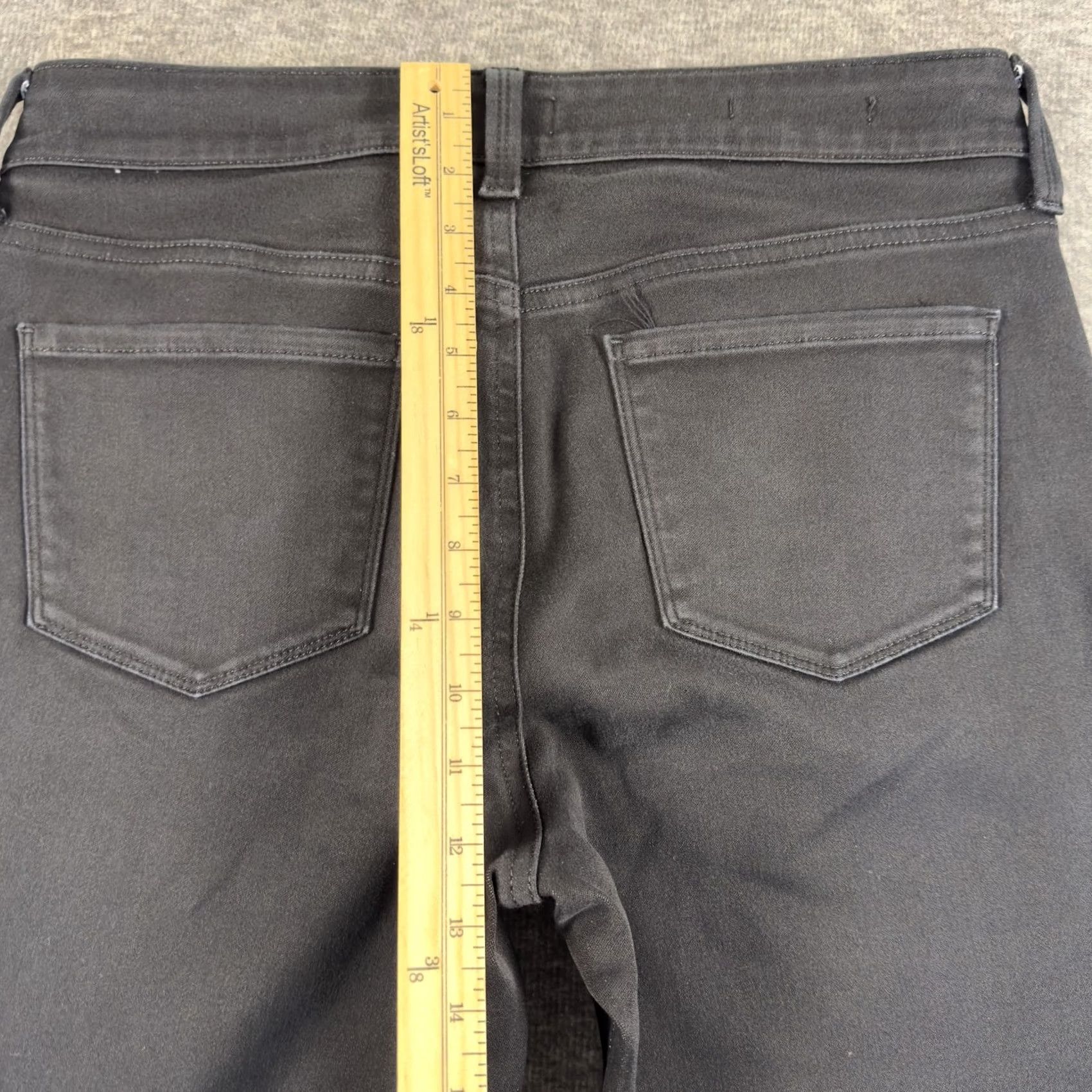 NYDJ NYDJ Pants Womens 10 Gray Alina Legging Jeggings Stretch Denim Lift Tuck Shaping Size 32" / US 10 / IT 46 - 7 Thumbnail