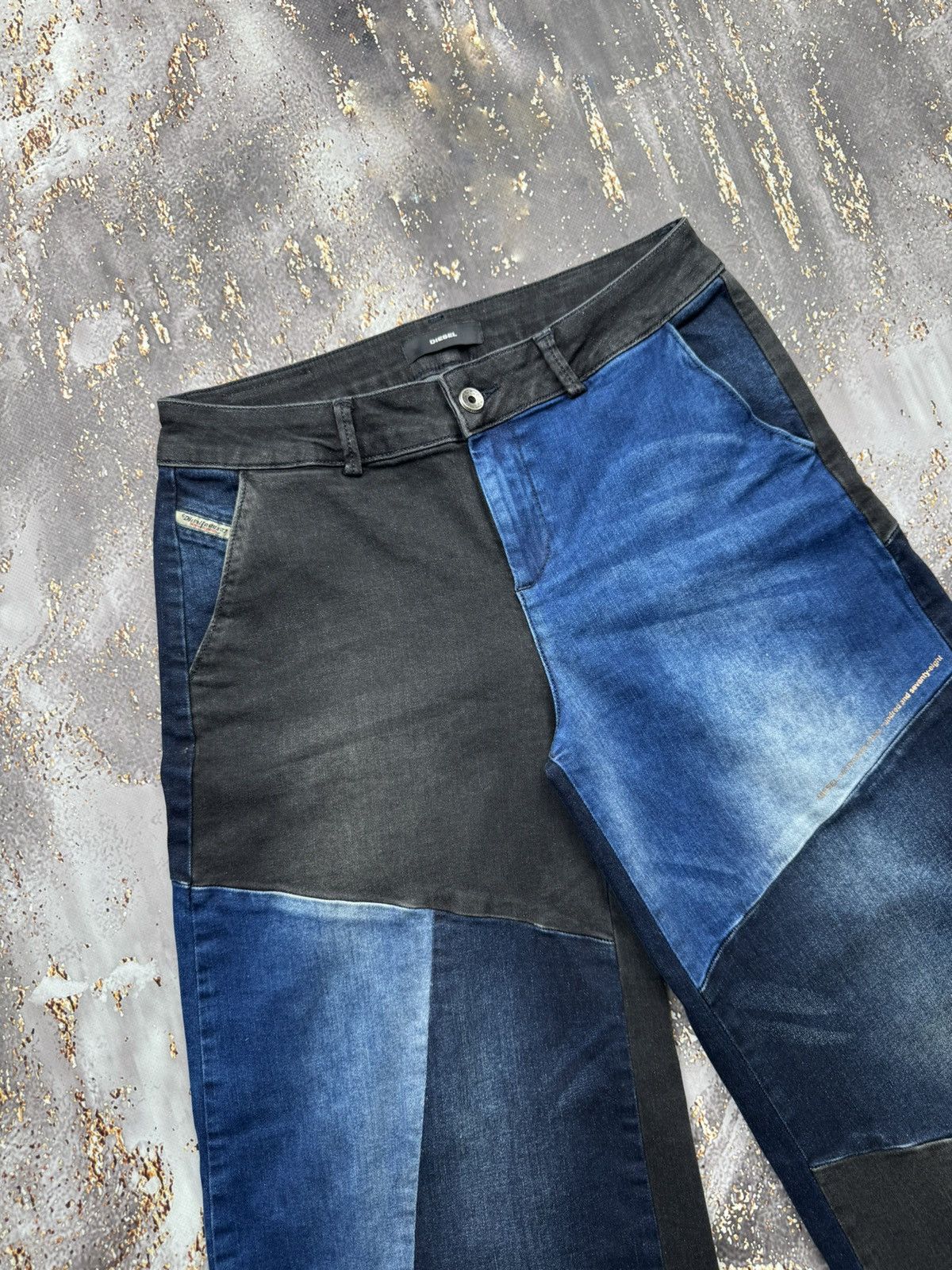 Diesel × Vintage Diesel Vintage Denim Amazing Culottes Size 32" / US 10 / IT 46 - 2 Thumbnail