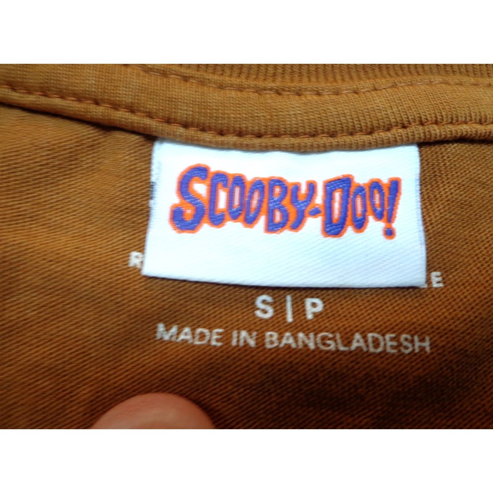 Vintage Scooby Doo Brown T Shirt Oversized Relaxed Boyfriend Ladies Small FLAWS Size S / US 4 / IT 40 - 4 Thumbnail