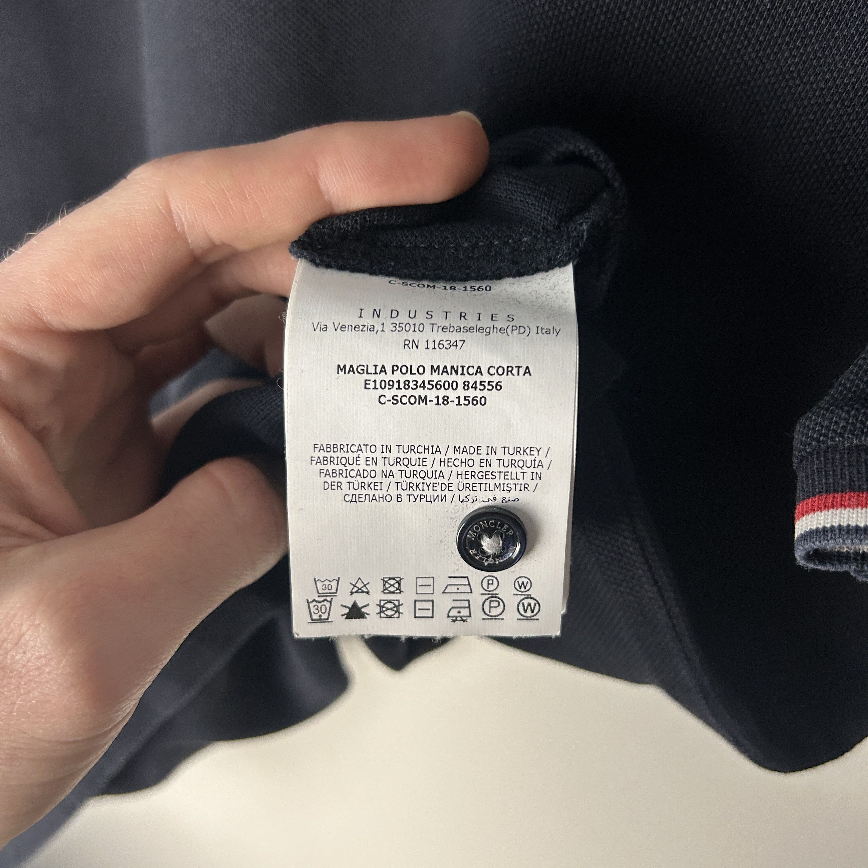 Moncler Moncler Polo Size US M / EU 48-50 / 2 - 3 Thumbnail