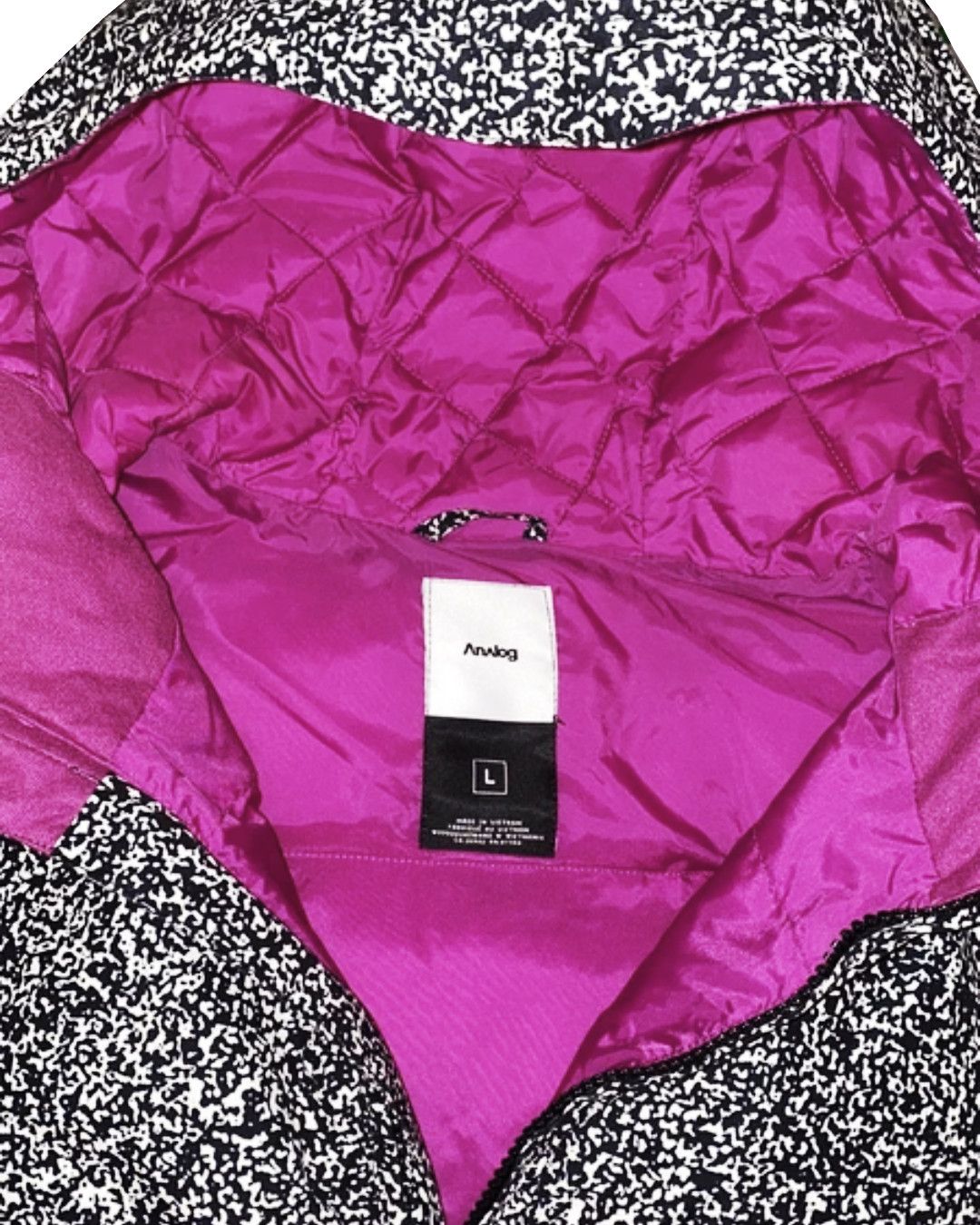 Analog Analog “CSI” Speckle Print Puffer Jacket, Late 2000s Size US L / EU 52-54 / 3 - 6 Thumbnail