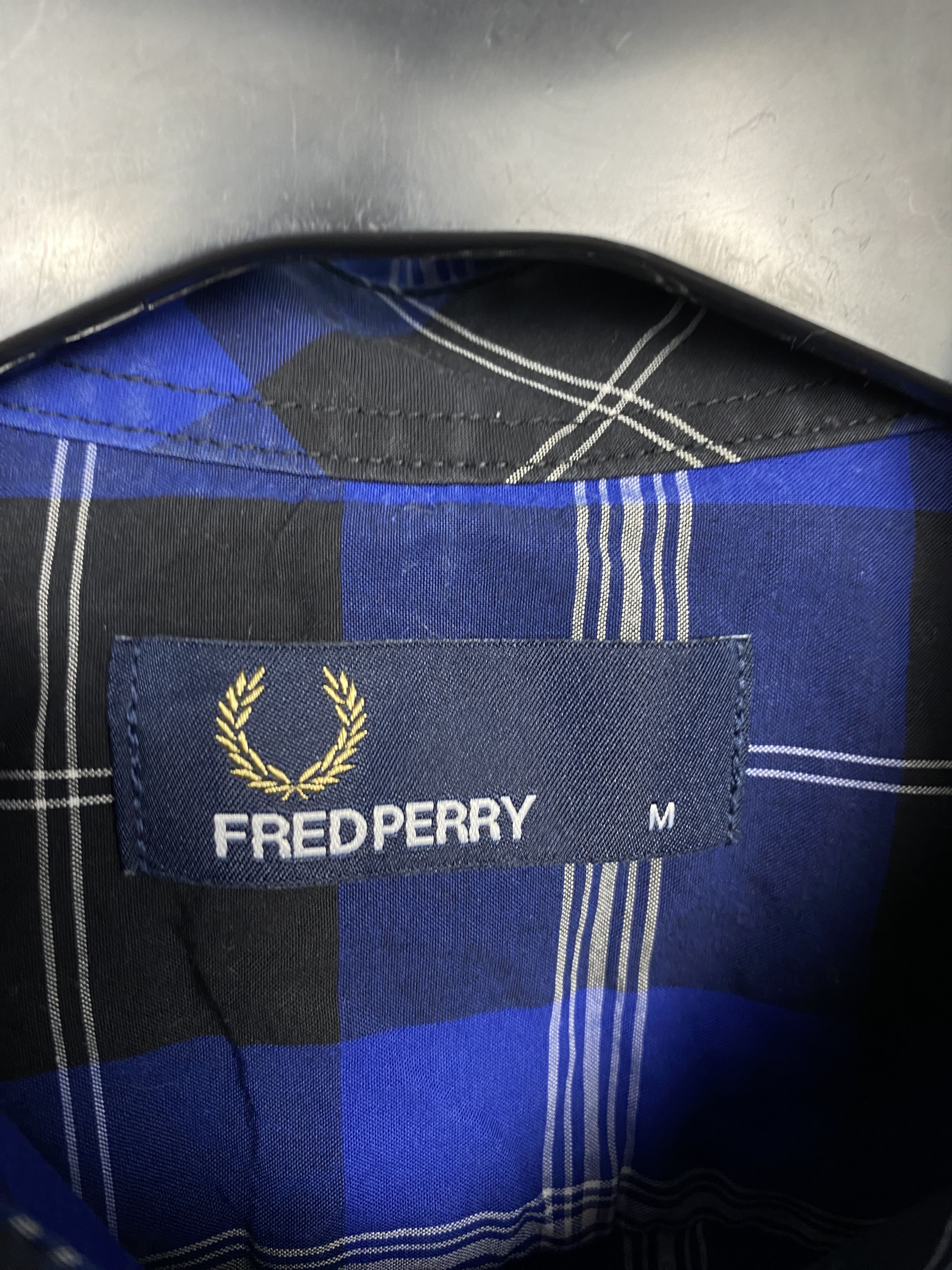 Fred Perry Fred Perry Vintage Mens Long Sleeve Plaid Shirt Size US M / EU 48-50 / 2 - 4 Thumbnail