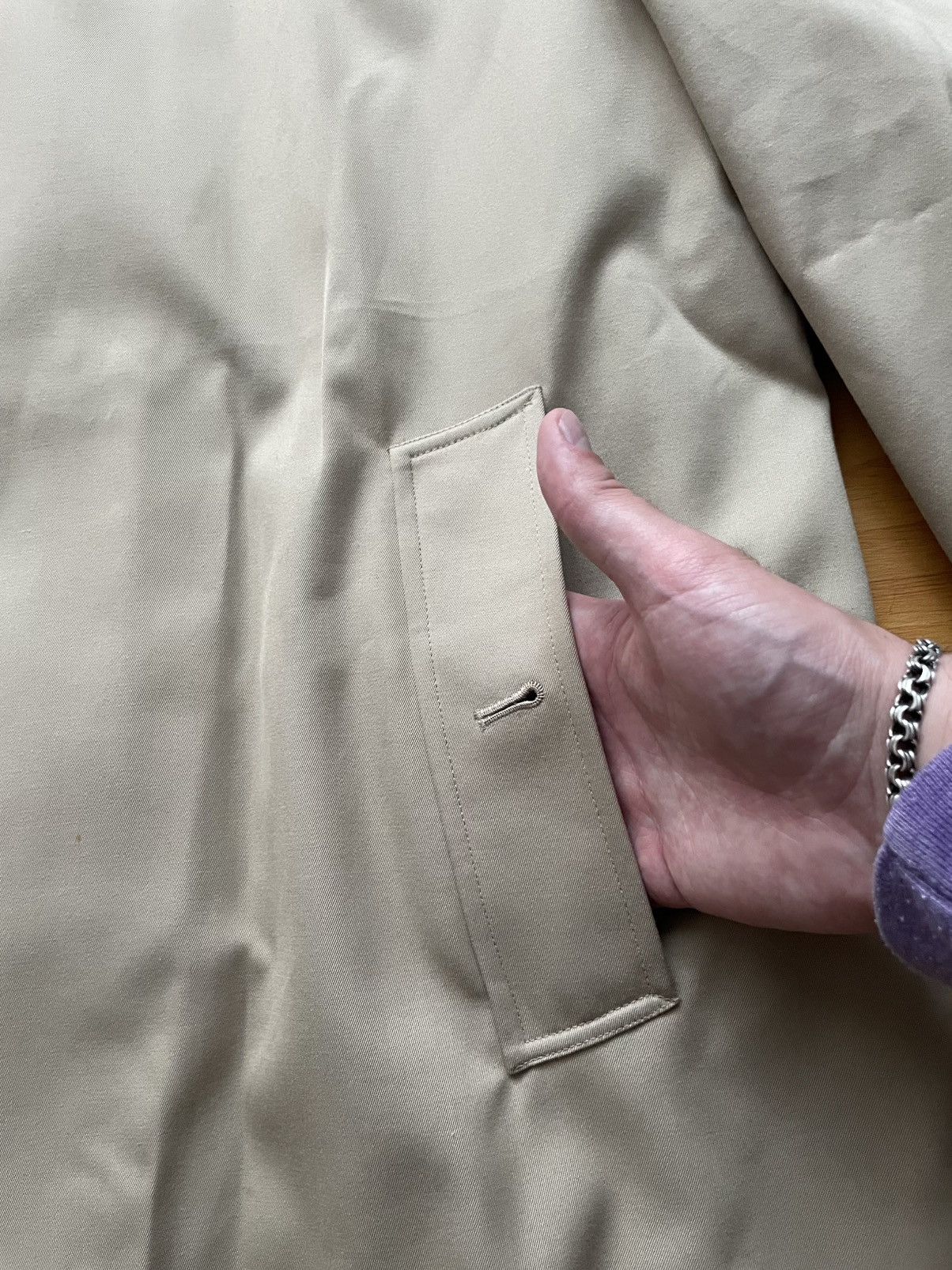 Burberry Vintage Burberrys Beige Men Trench Check Coat Size US L / EU 52-54 / 3 - 5 Thumbnail