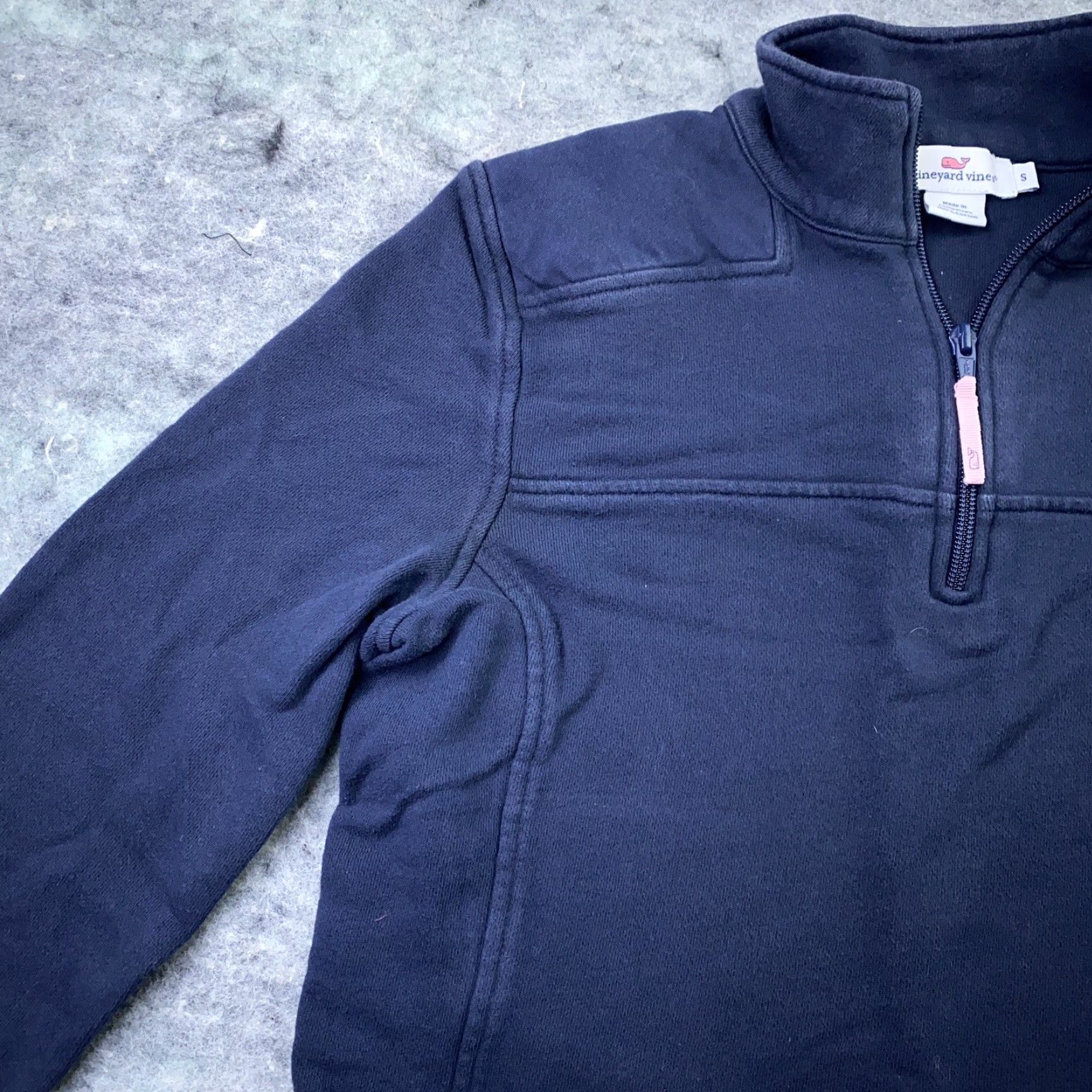 Vineyard Vines Vineyard Vines Womens Pullover Small Blue Martha's Vineyards Zip Up Sweatshirt Size S / US 4 / IT 40 - 5 Thumbnail