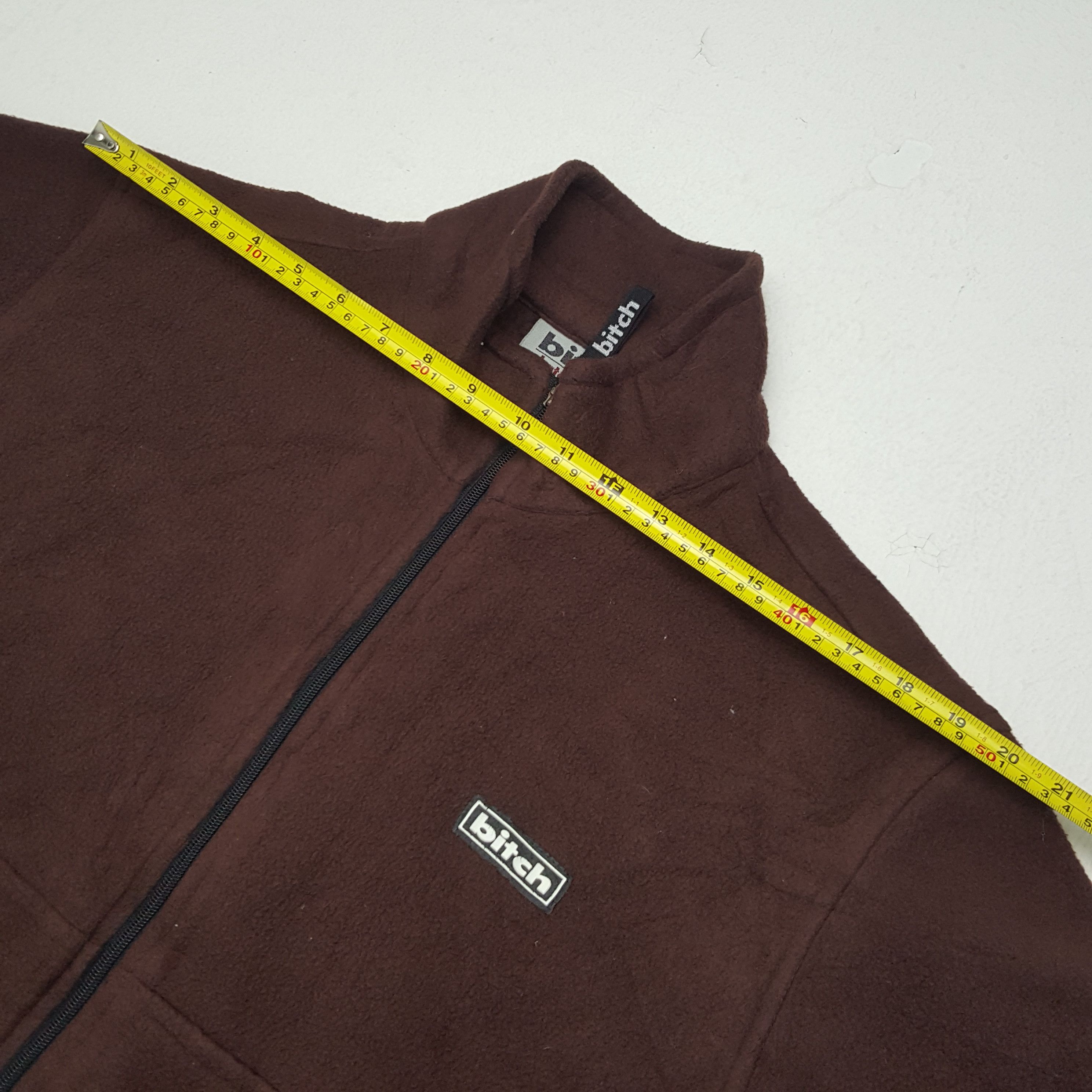 Vintage Vintage Bitch Skateboard Fleece Zipper Jacket Size US L / EU 52-54 / 3 - 5 Thumbnail