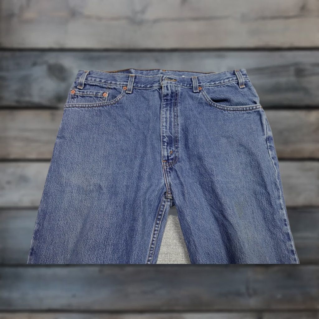 Levi's Vintage Levi's 505 Jeans Mens 38x30 Blue Regular Fit Straight Levi's 505 Cowboy Rancher Jeans Mens Brown? Size US 38 / EU 54 - 1 Thumbnail