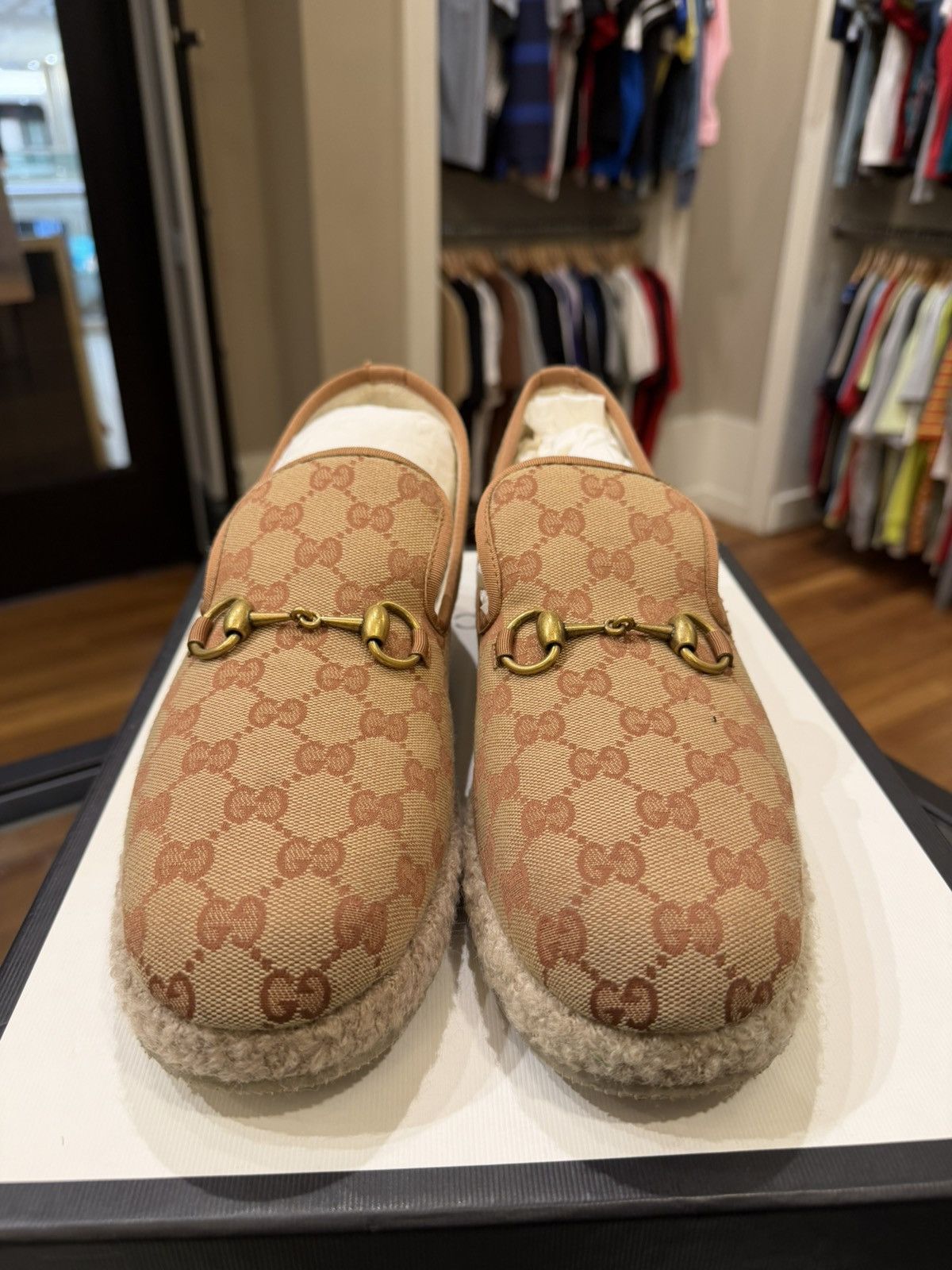 Gucci Gucci Fria GG Canvas Horsebit Espadrilles Size US 9 / EU 42 - 5 Thumbnail