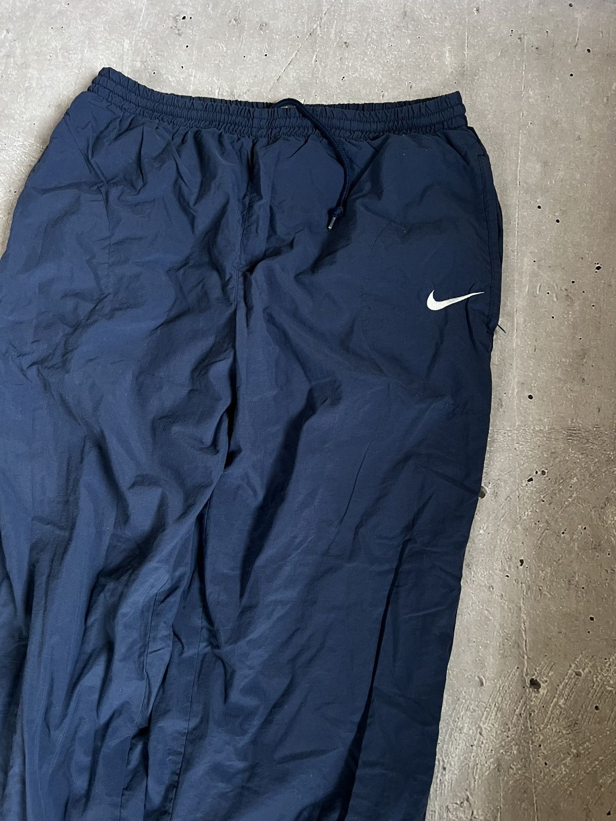 Nike Rare Vintage Pants Nike Blue Y2K Hype Size L 90s Size US 34 / EU 50 - 3 Thumbnail