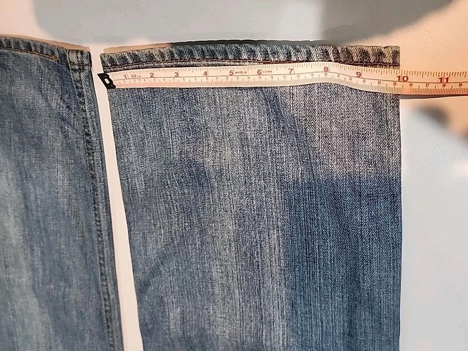 Levi's Levi's 569 Mens Jeans Actual 42Wx32L Blue Denim Size US 42 / EU 58 - 6 Thumbnail