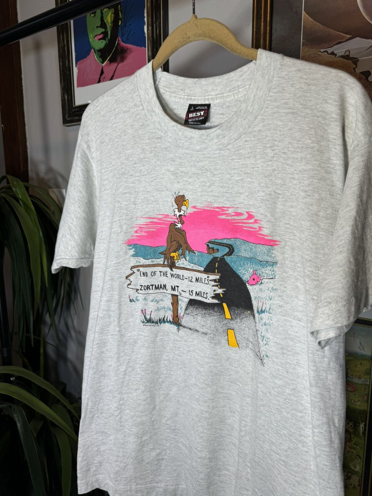 Vintage Vintage End of the World Shirt Size US L / EU 52-54 / 3 - 4 Thumbnail