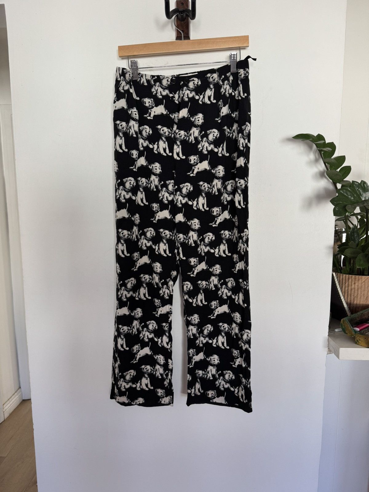 Celine Puppy Dog Viscose Pants Size US 30 / EU 46 - 1 Thumbnail