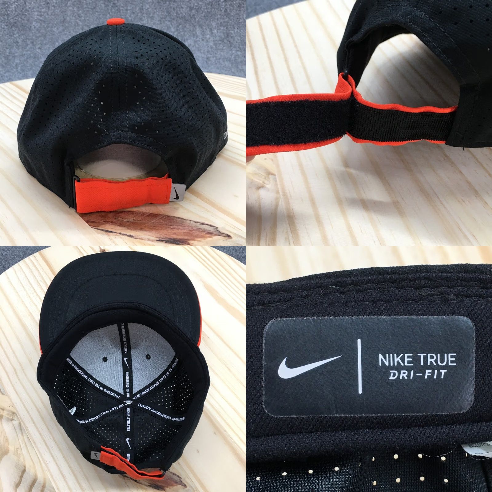 Nike Baltimore Orioles Nike Baseball Cap Unisex Black Orange OS Embroidered Logo Size ONE SIZE - 8 Thumbnail