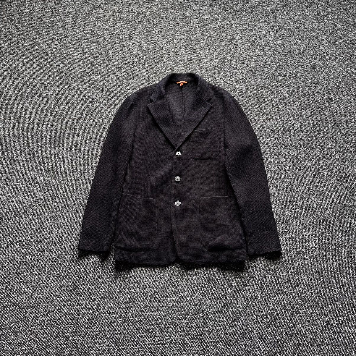 image of Barena Venezia Wool Jacket Size 52It in Navy, Men's