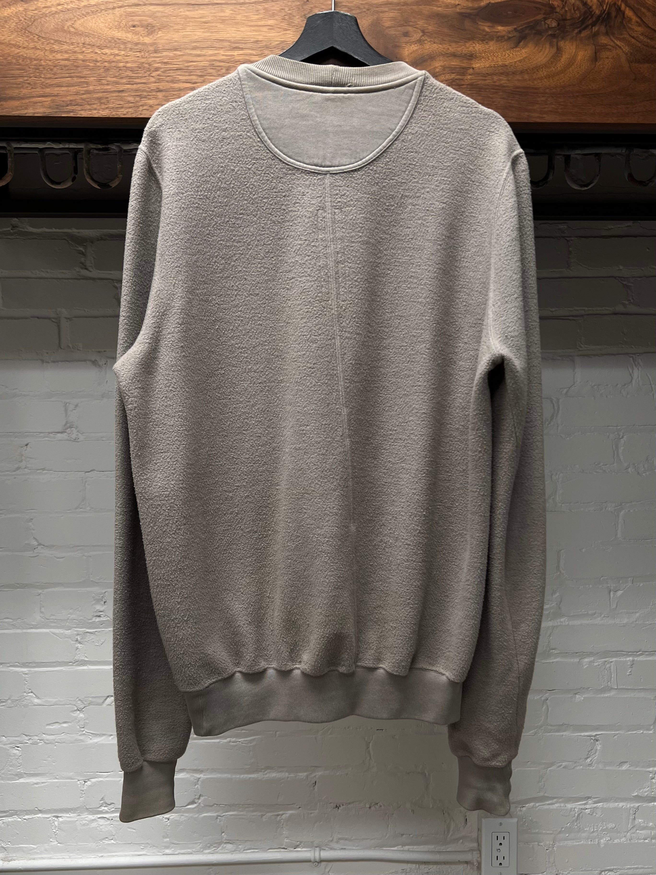 Rick Owens Rick Owens ‘Dust’ Reverse Cotton Sweatshirt Size US S / EU 44-46 / 1 - 3 Thumbnail