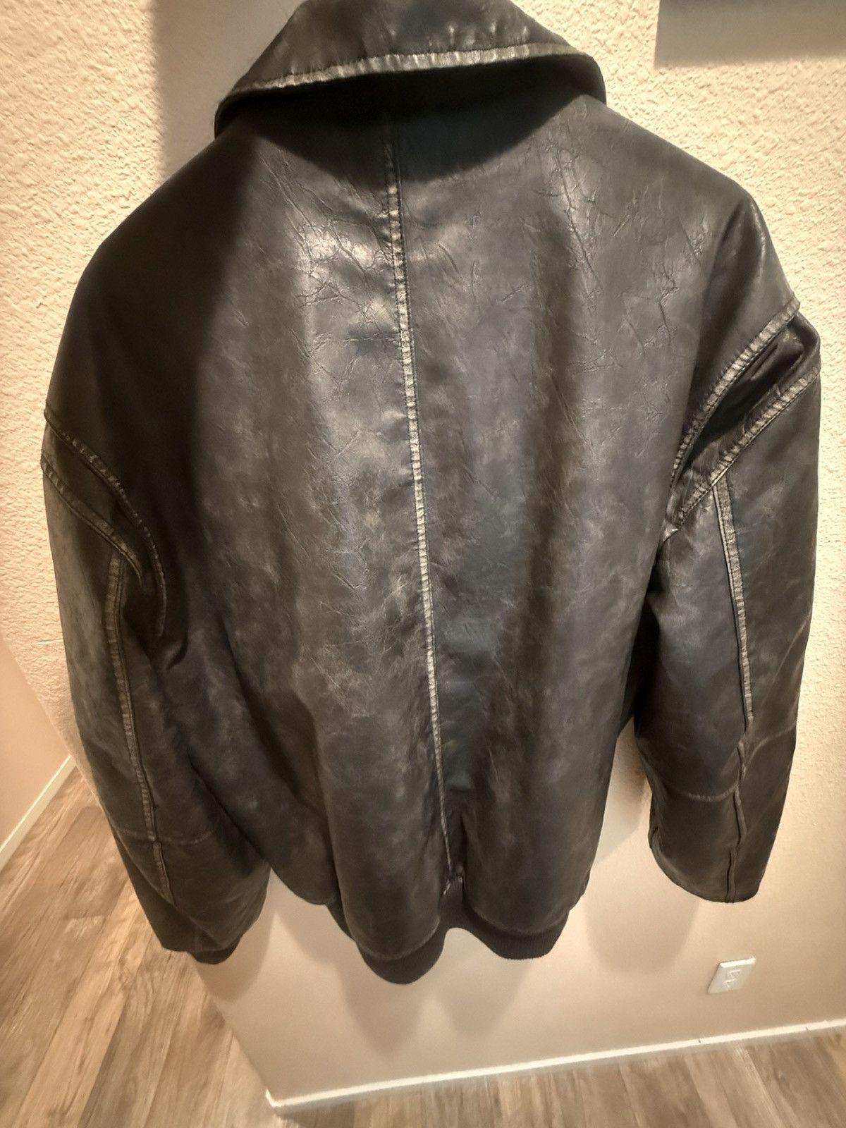 Bershka Bomber Jacket Black, Men's — image 2 of 3