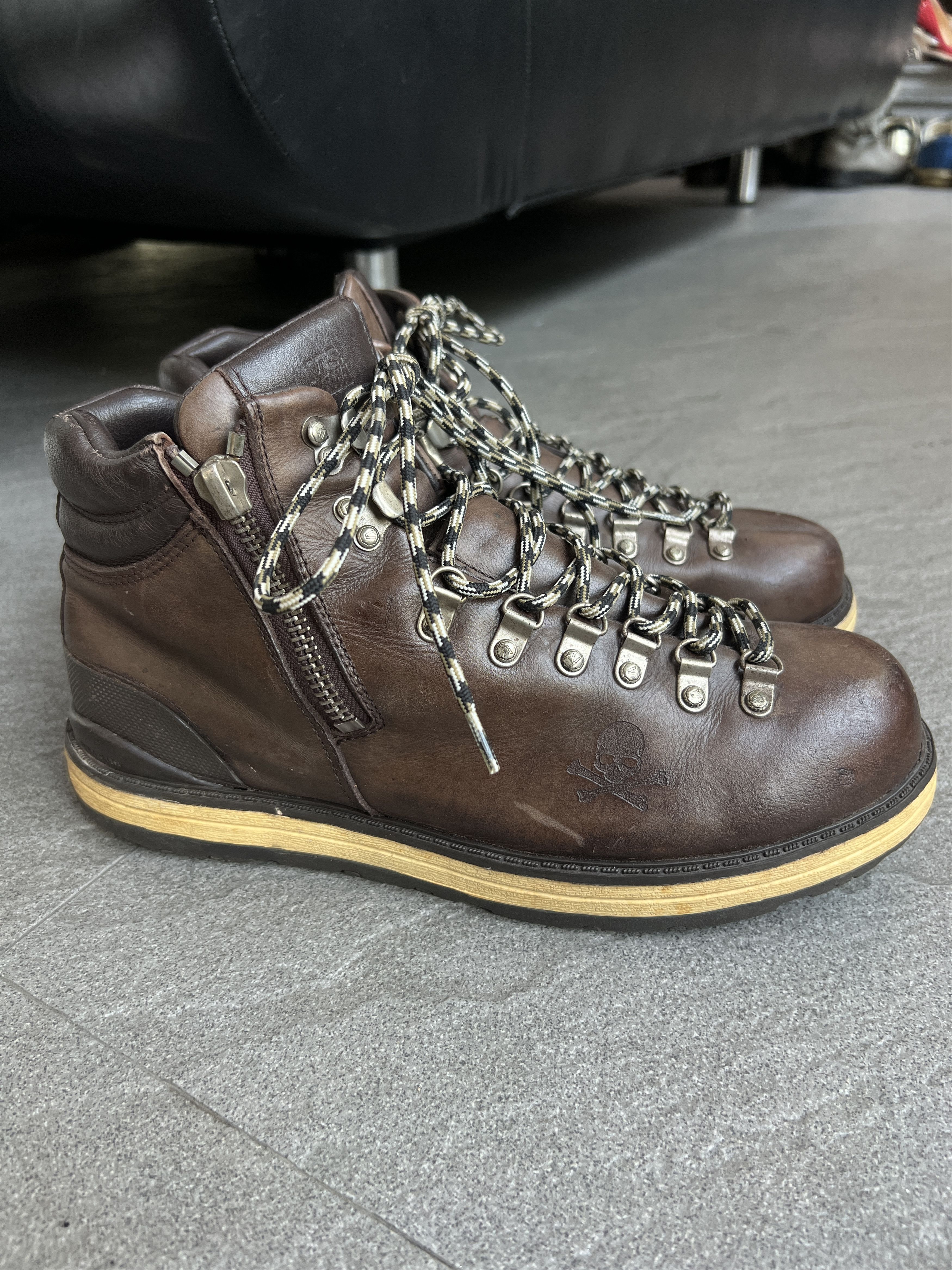 Mastermind Japan × Visvim Visvim x Mastermind Japan Cubism Hiking Boots US10 Size US 10 / EU 43 - 3 Thumbnail