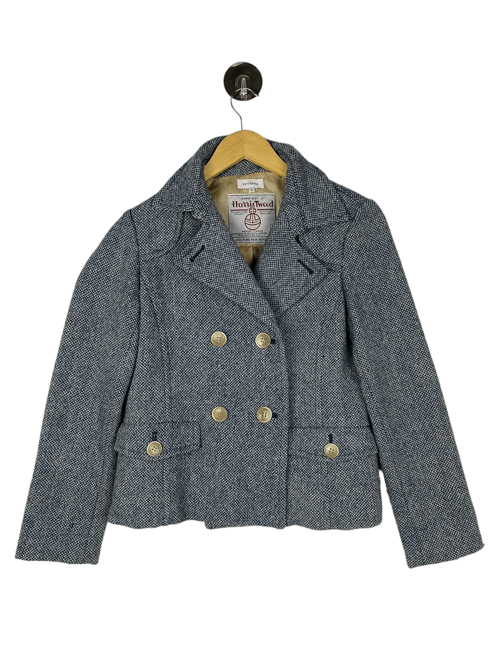 Harris Tweed Haris Tweed Pure Wool Jacket Size M / US 6-8 / IT 42-44 - 1 Thumbnail