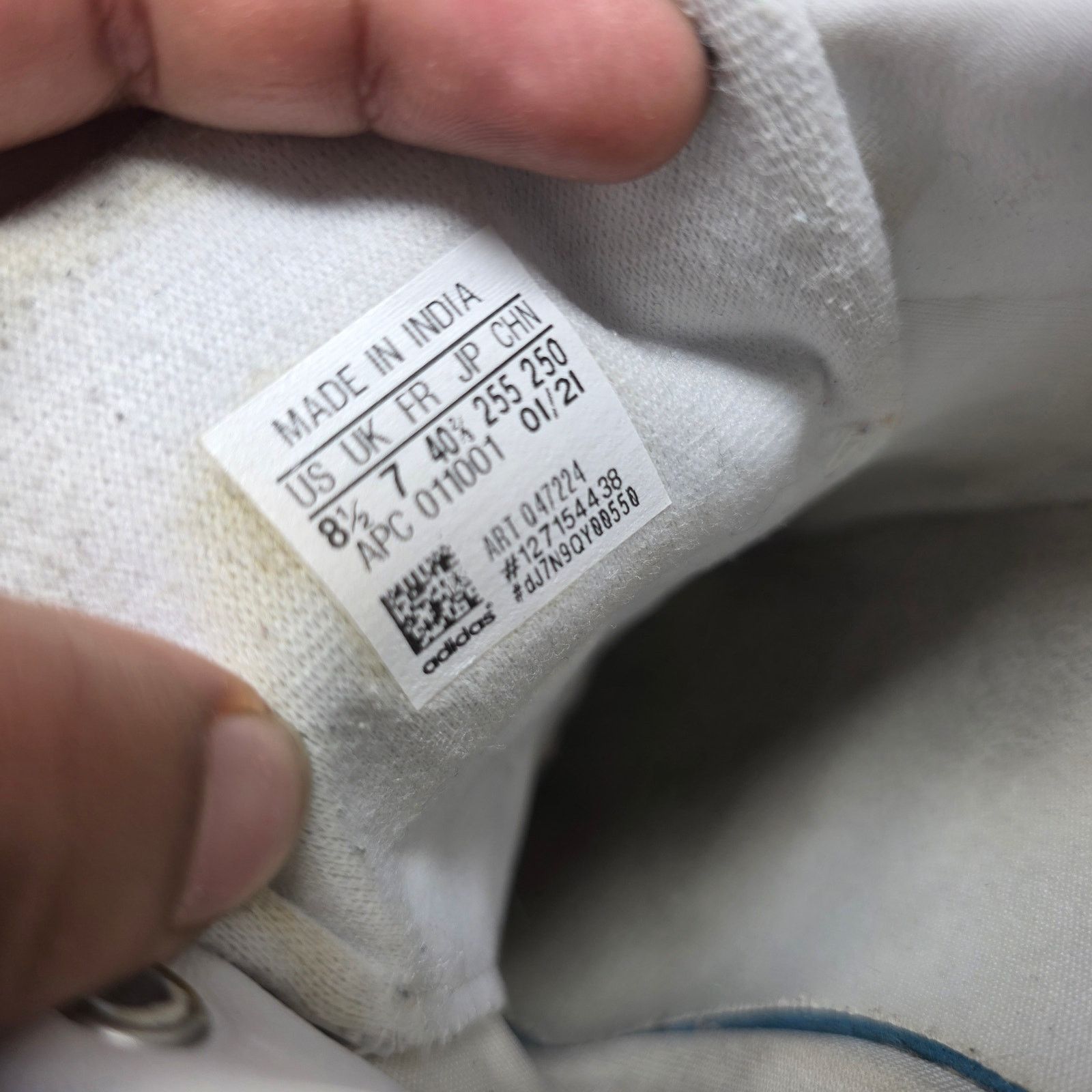 Adidas Adidas Stan Smith White Black Leather Sneakers Womens 8.5 Size US 8.5 / IT 38.5 - 8 Thumbnail