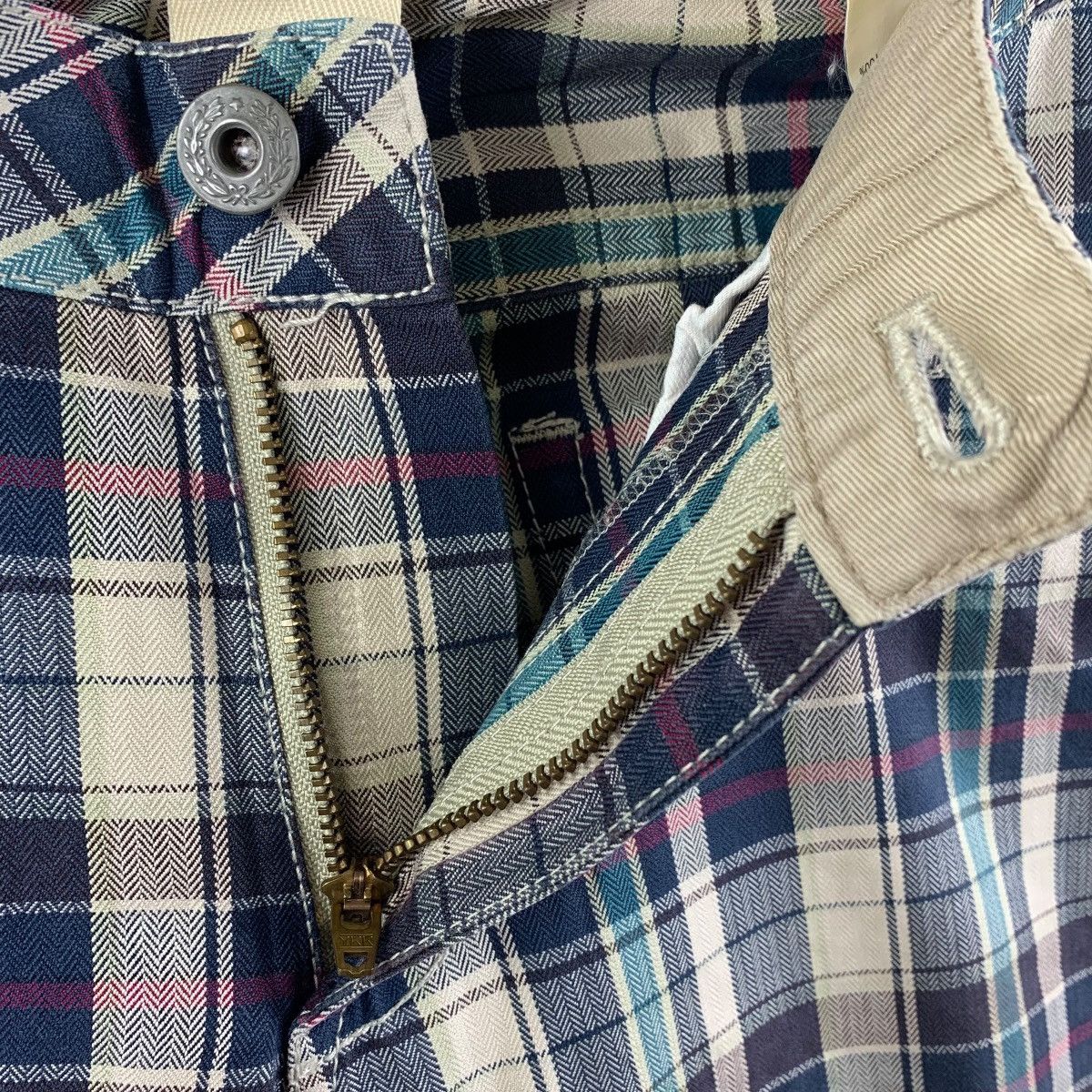 Japanese Brand HIROMICHI NAKANO japanesebrand checkered pants Size 32" / US 10 / IT 46 - 12 Thumbnail