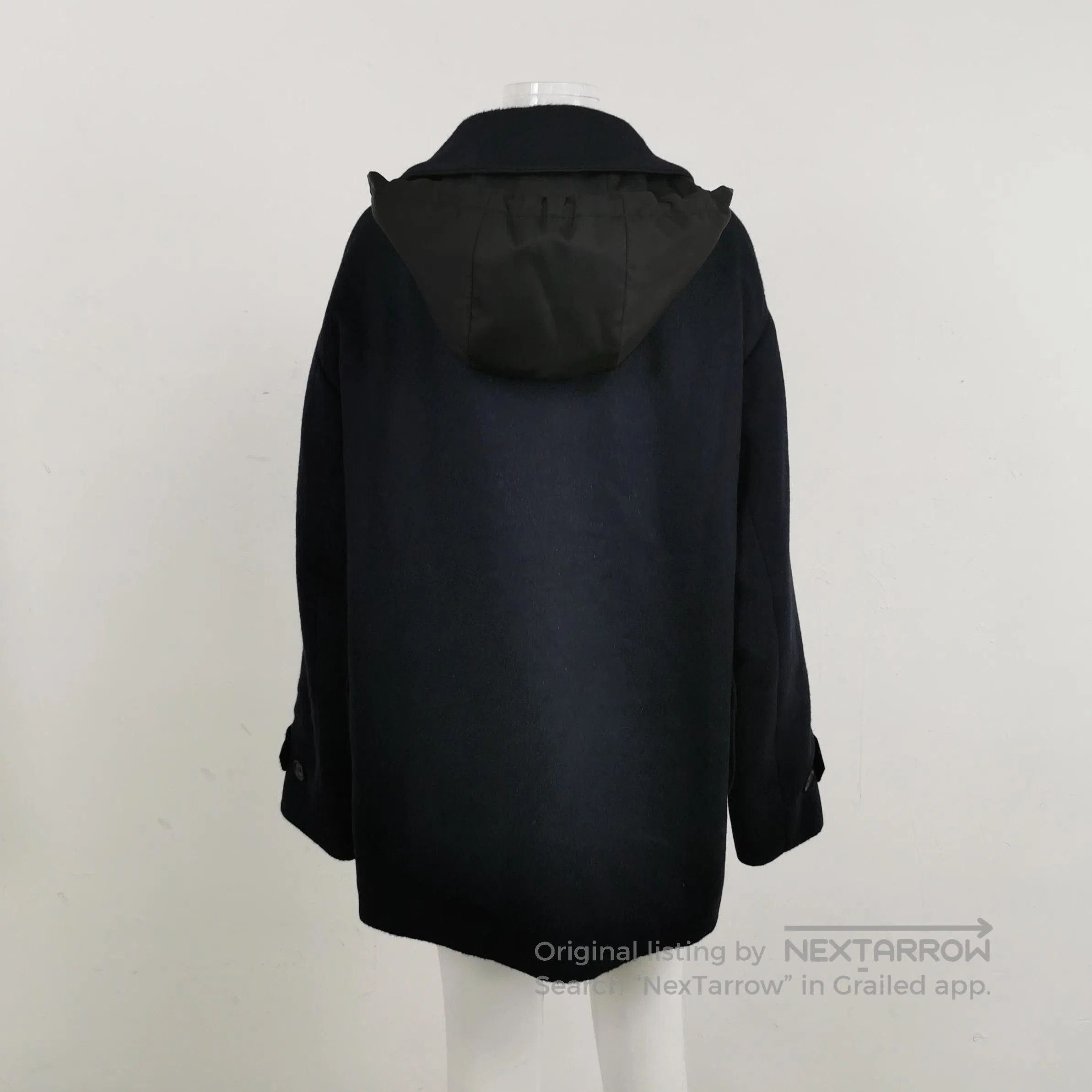 Prada Prada Cashmere Blend Hooded Coat . Size US L / EU 52-54 / 3 - 2 Thumbnail