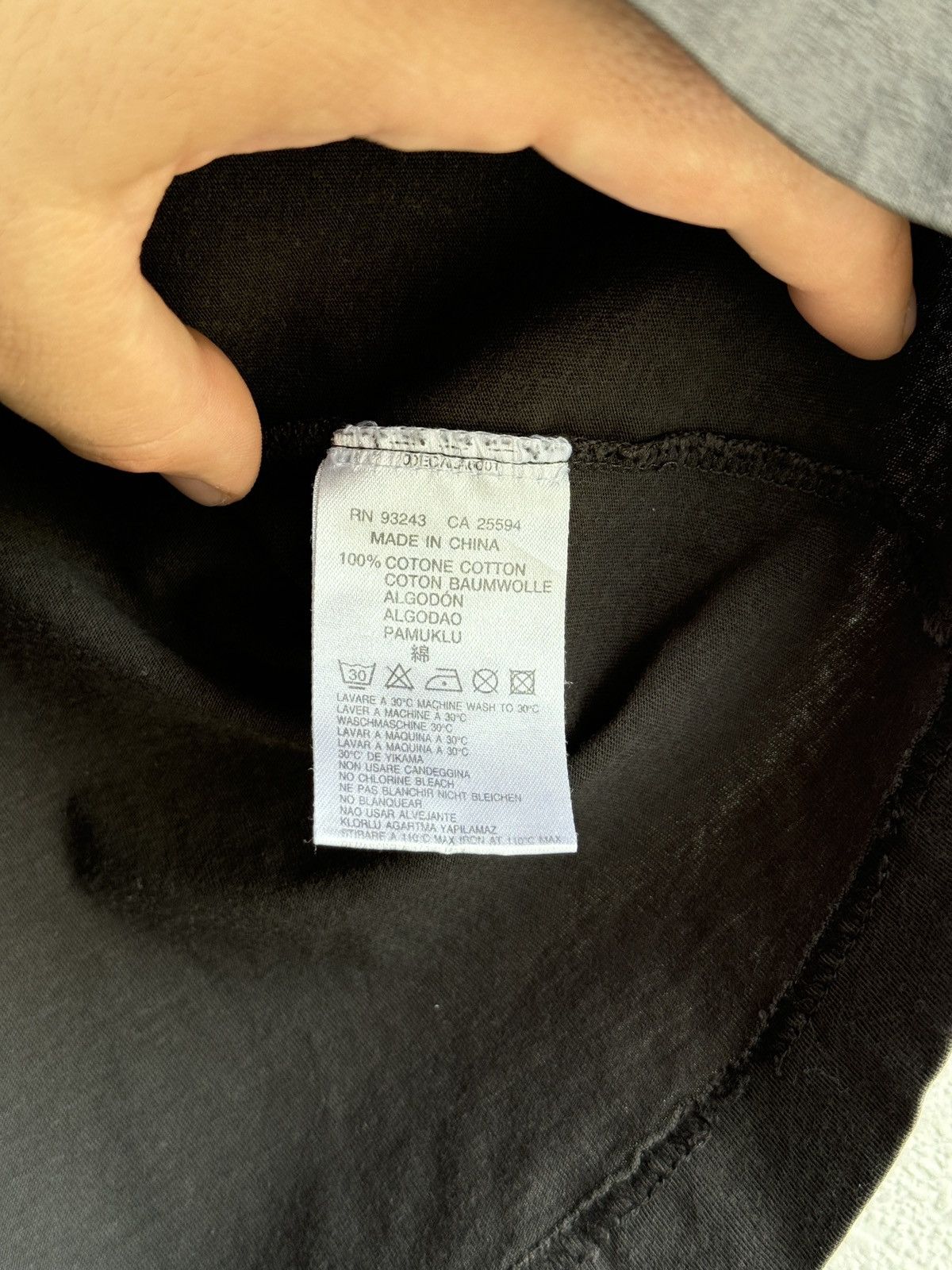 Diesel Vintage Diesel Y2K Avant Garde Tee Opium Cyber Big Logo LGB Size US L / EU 52-54 / 3 - 9 Thumbnail