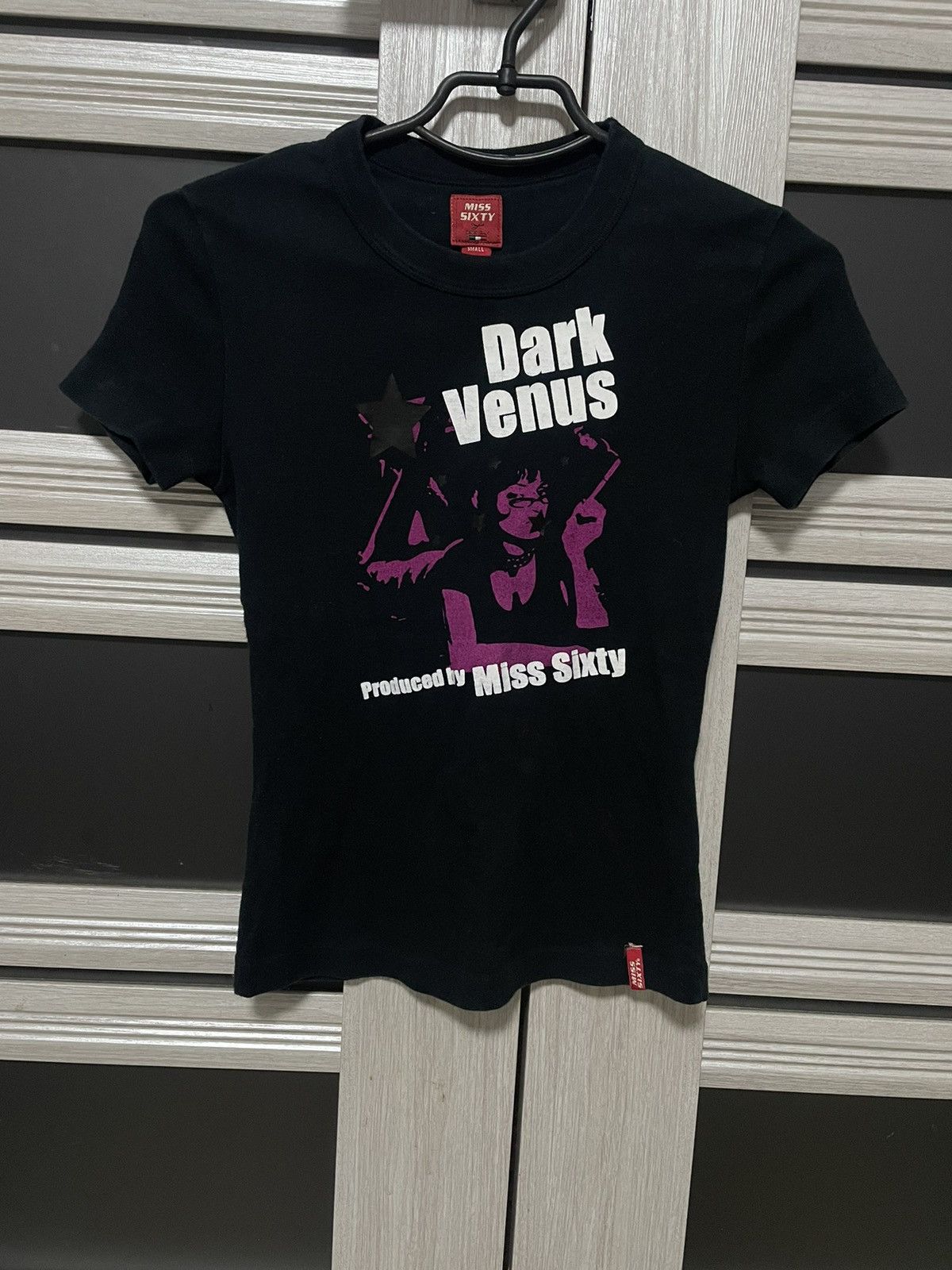 Miss Sixty 2000s Miss Sixty Dark Venus Y2K Shirt Designer Print Hype Size S / US 4 / IT 40 - 1 Thumbnail