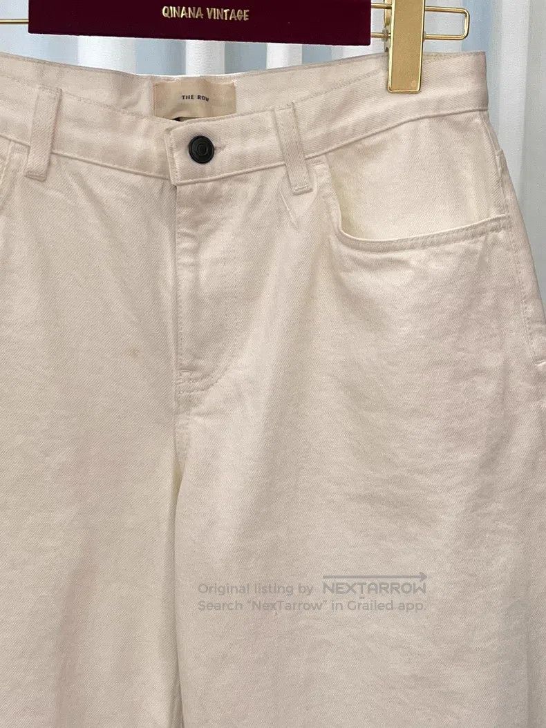 The Row The Row White baggy jeans Size 27" / US 4 / IT 40 - 2 Thumbnail