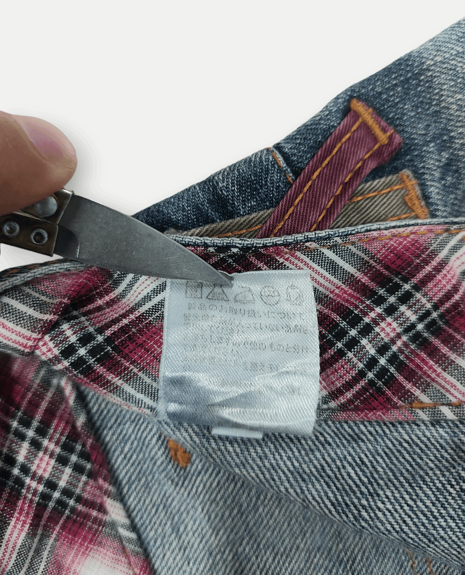 Vintage Nylaus Double Waist Seditionaries Denim Size US 30 / EU 46 - 14 Thumbnail