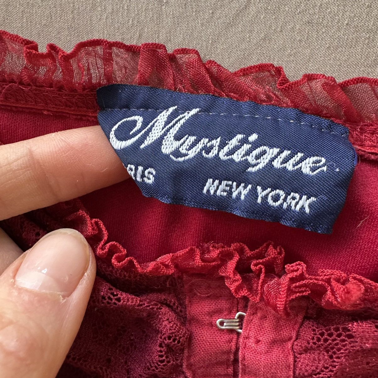 Other Vintage Mystique Turkish Lace Corset Top Size S / US 4 / IT 40 - 4 Thumbnail