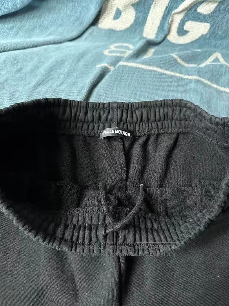 Balenciaga Balenciaga Coke Print Black Shorts. Size US 26 / EU 42 - 4 Thumbnail