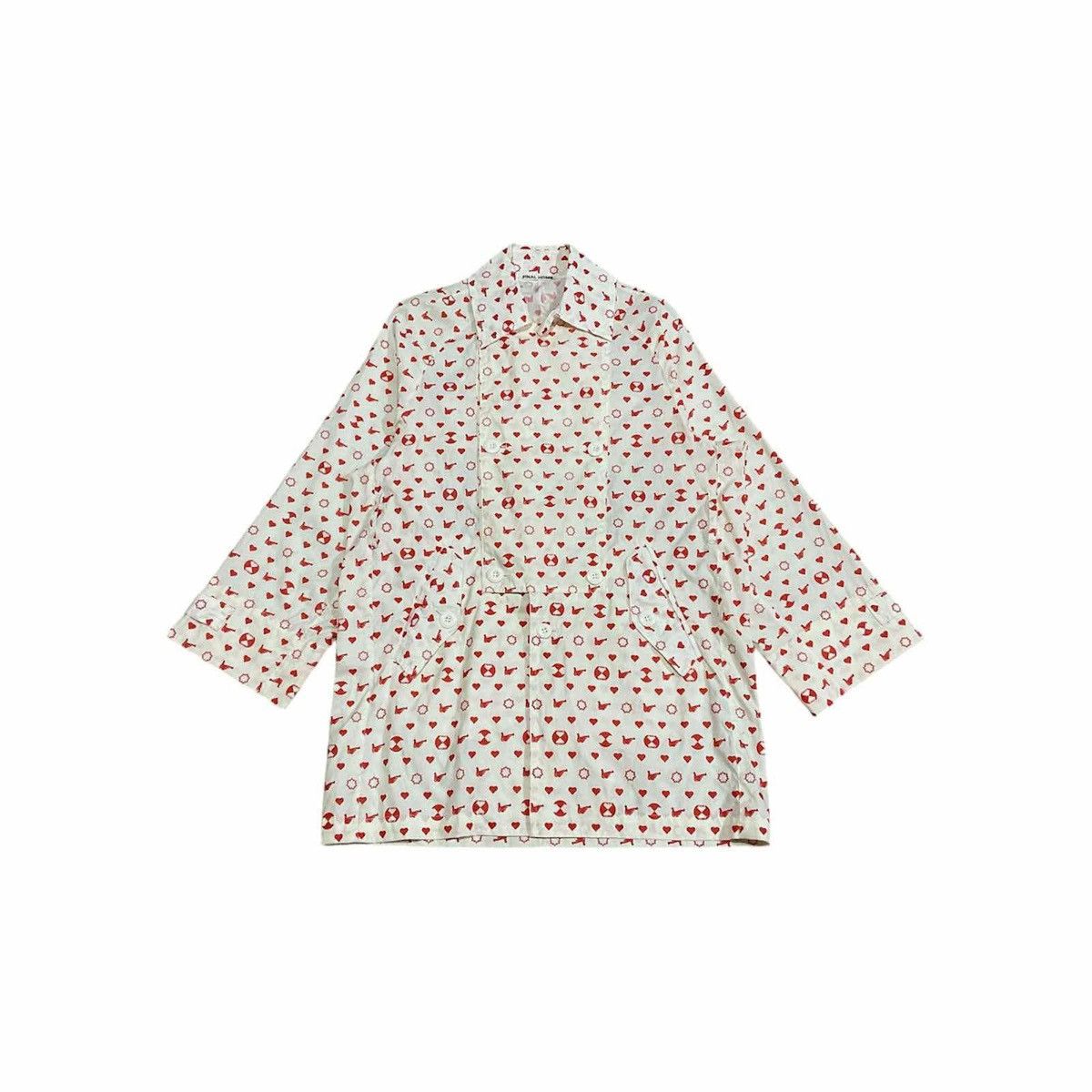 Final Home × Issey Miyake × Japanese Brand 🔥Archived Ss07 Final Home Survival Jacket Raincoat Monogram Size US XL / EU 56 / 4 - 6 Thumbnail
