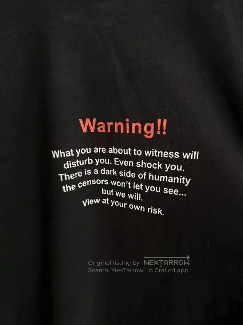 Vetements Vetements Warning Short Sleeve T. Size US L / EU 52-54 / 3 - 2 Thumbnail