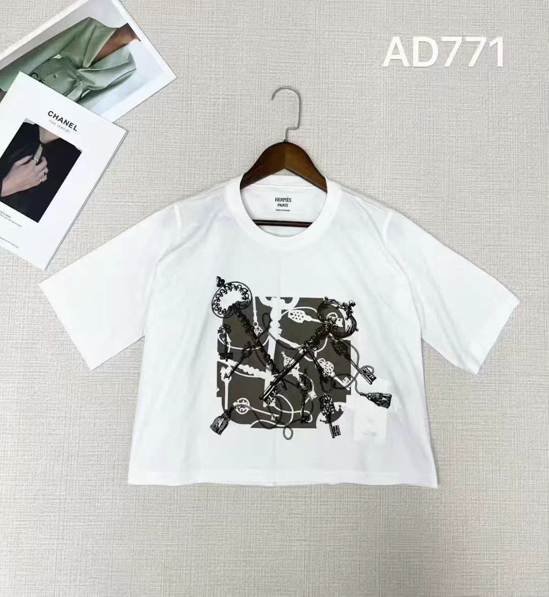 Hermes HERMES new with tags short sleeve T-shirt 38 Size S / US 4 / IT 40 - 2 Thumbnail