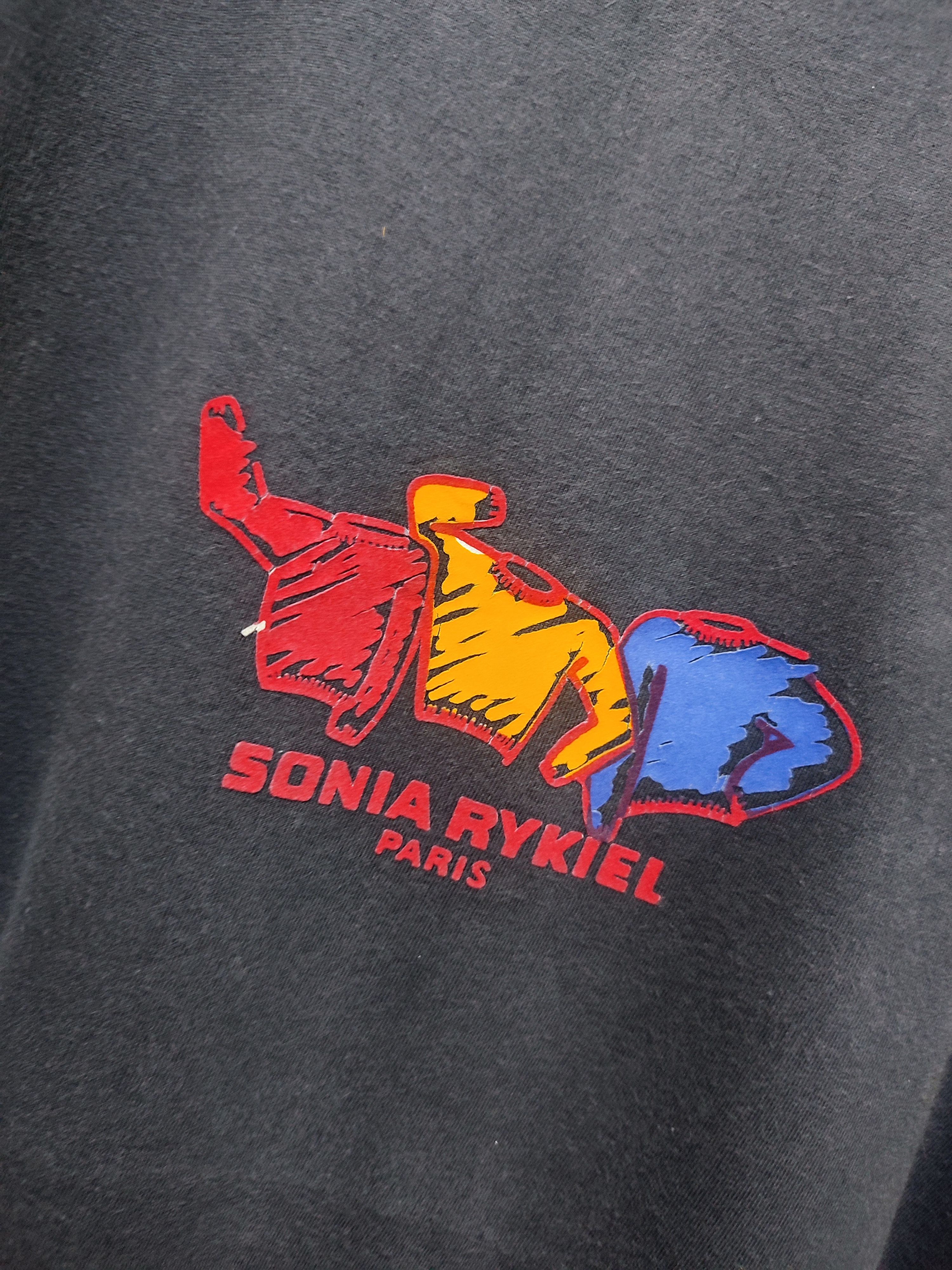 Designer × Sonia Rykiel 🔥STEAL🔥Sonia Rykel Paris Tshirt Size L / US 10 / IT 46 - 3 Thumbnail