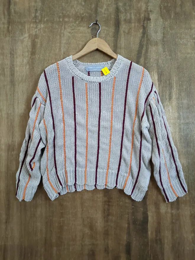 💥 Comme Des Garcon Homme stripe knitwear DL #46-906