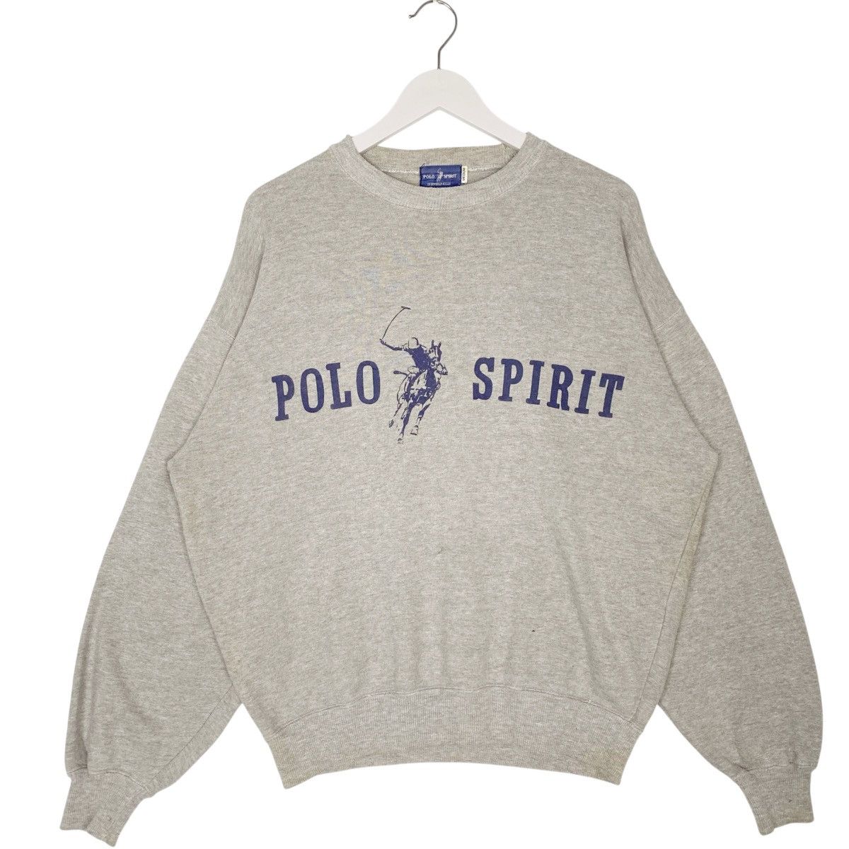 Other Vintage Polo Ralph Lauren Small Pony Sweatshirt CrewneckGray Size US M / EU 48-50 / 2 - 1 Thumbnail