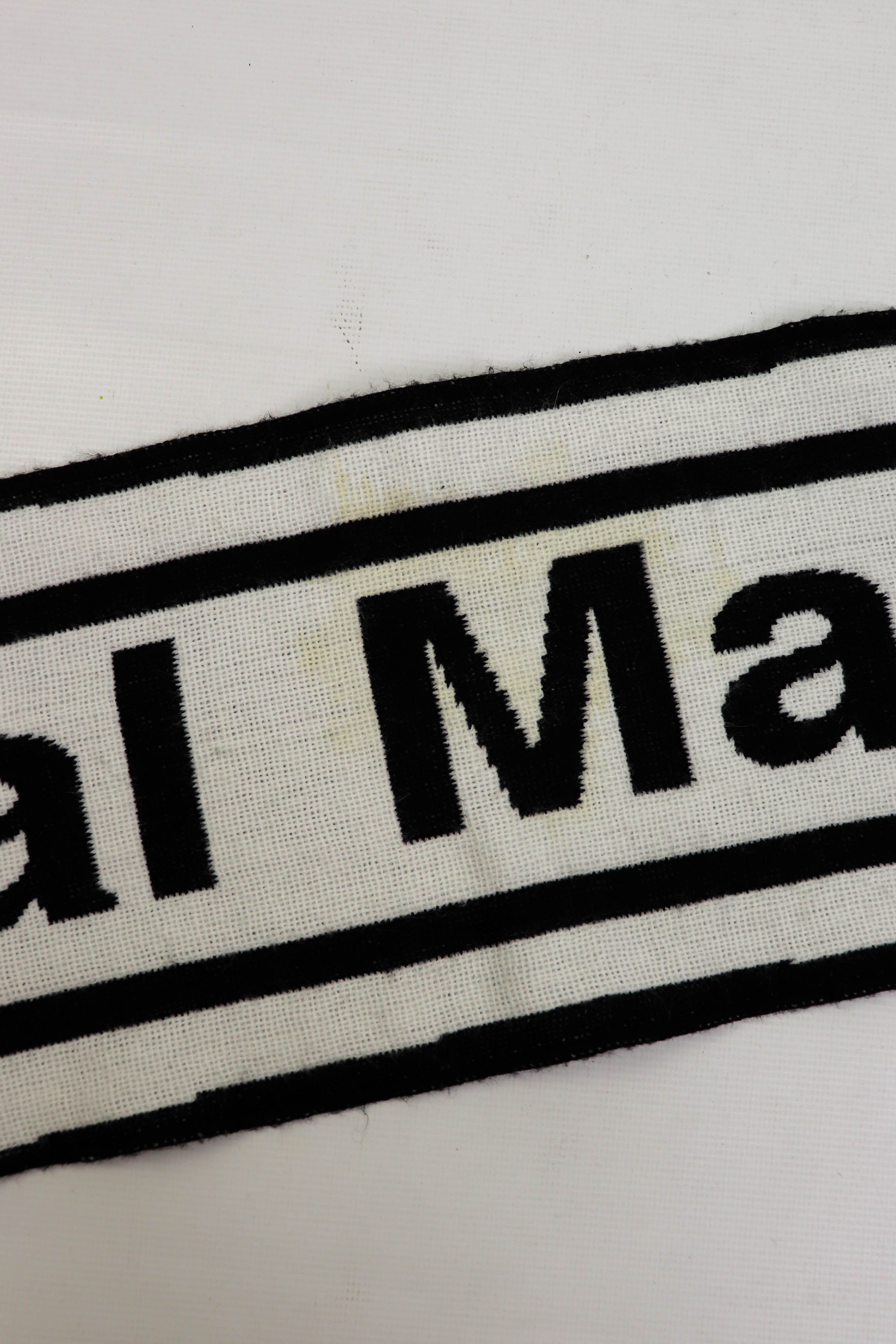 Vintage Draps Vintage FC Real Madrid Acrylic Soccer Scarf Size ONE SIZE - 7 Thumbnail