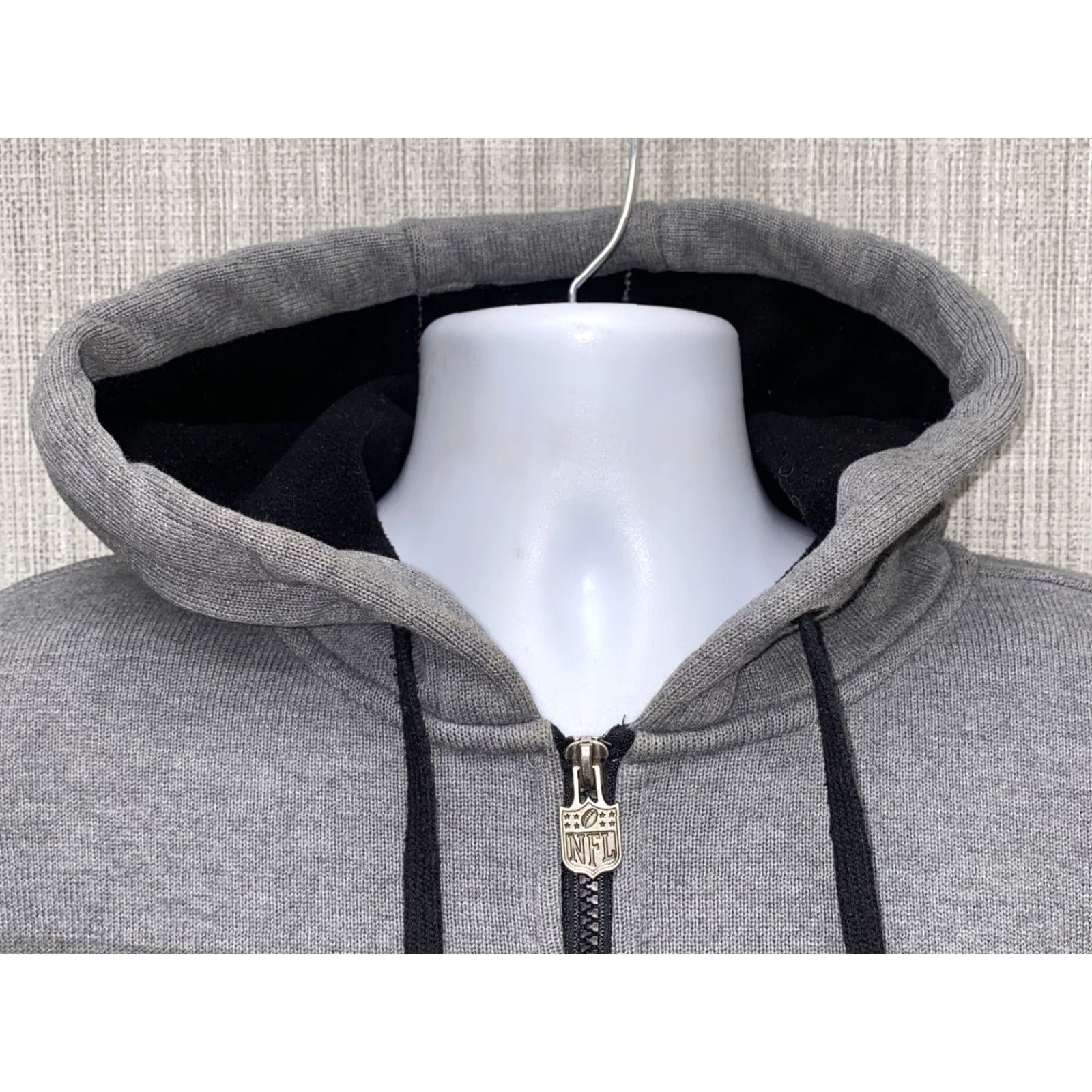 NFL NFL Men's Gray Pro Line Fleece Lined Full Zip Hoodie M NY GIANTS Shirt? Size US M / EU 48-50 / 2 - 3 Thumbnail