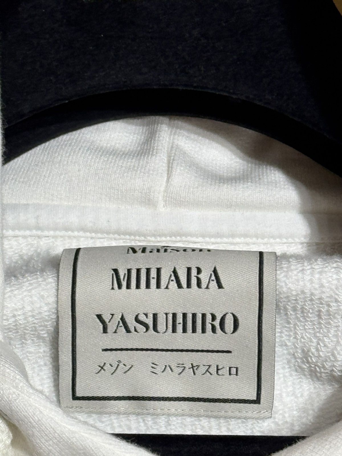 Maison MIHARA YASUHIRO FW24 HOODIE LEON SWEATSHIRT DISTRESSED BEIGE Size US XL / EU 56 / 4 - 3 Thumbnail