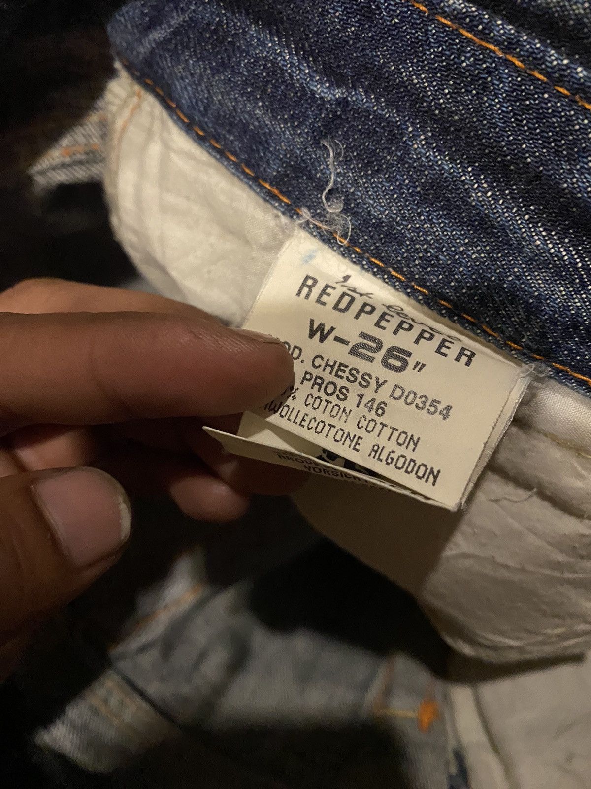 Japanese Brand Flare jeans Red 🌶️ pepeper Boot Cit Size 30" / US 8 / IT 44 - 8 Thumbnail