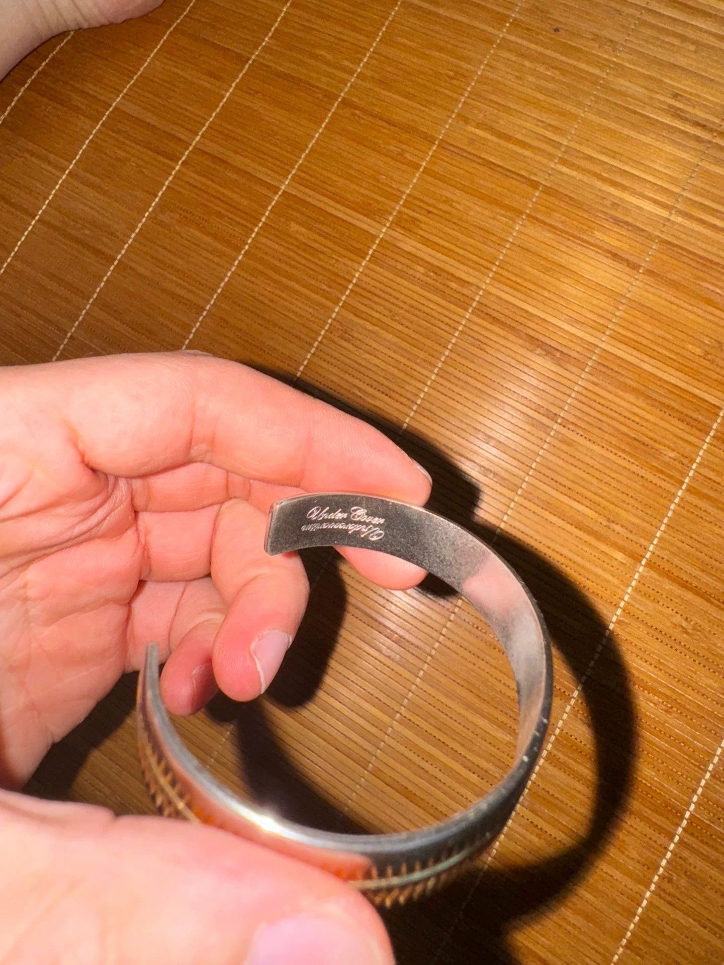 Undercover UNDERCOVER Takahashi Shield 925 Silver jagged tattoo bracel Size ONE SIZE - 1 Thumbnail