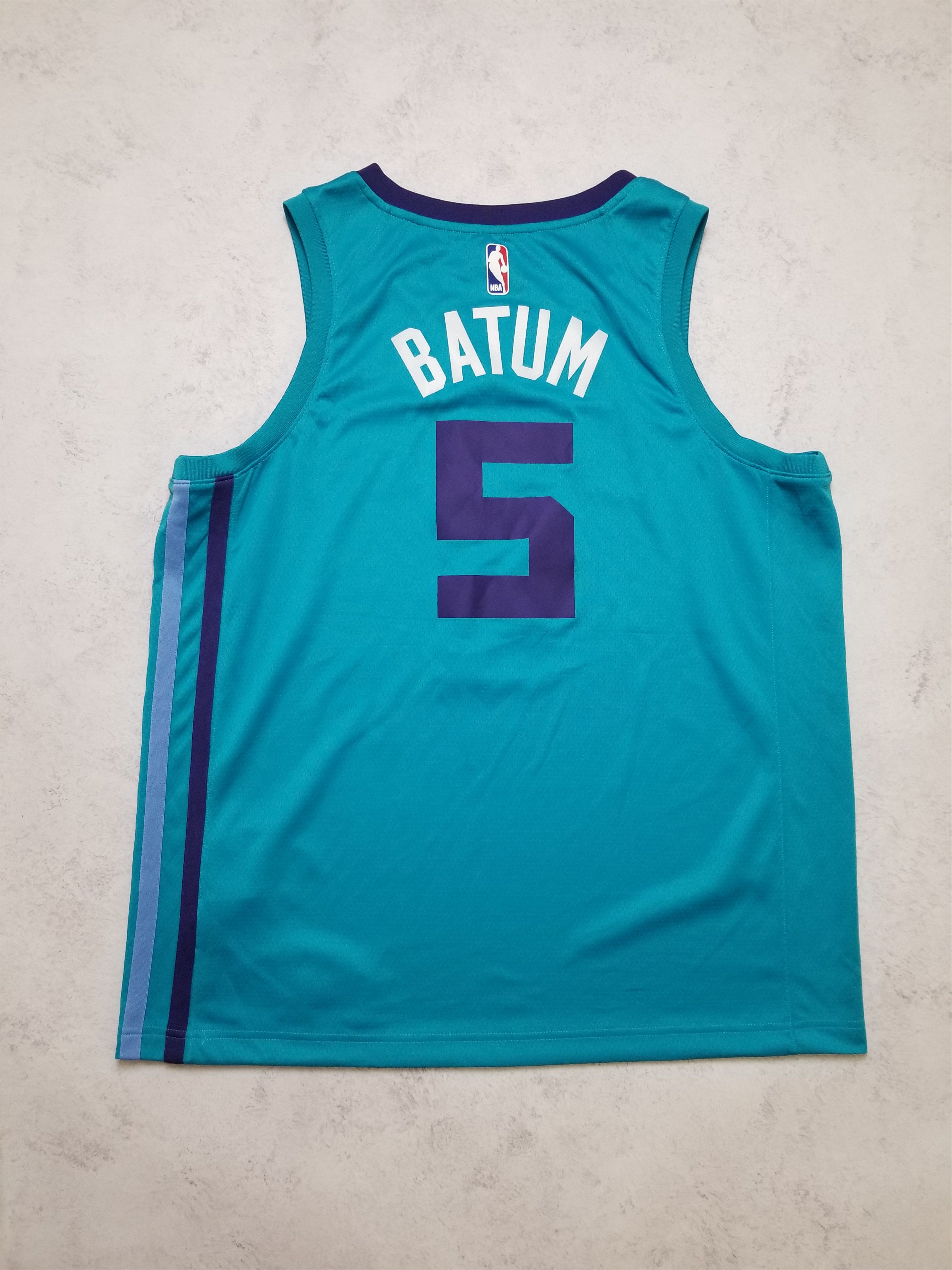 Jordan Brand Charlotte Hornets Batum #5 Jordan Swingman Jersey Size US XL / EU 56 / 4 - 2 Thumbnail