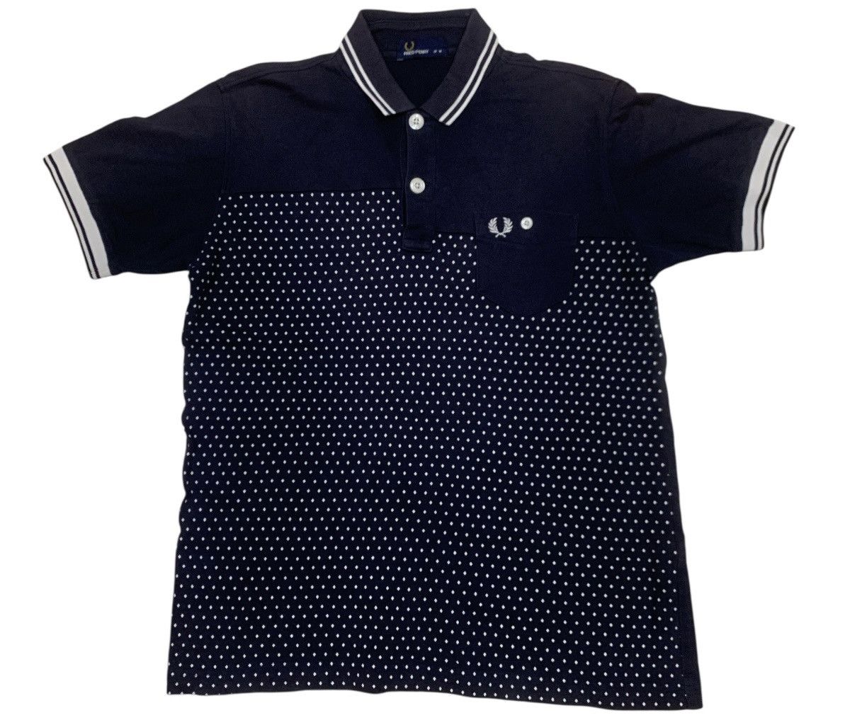Fred Perry Fred Perry Polka Dot Polo Made In Japan Size US M / EU 48-50 / 2 - 1 Thumbnail