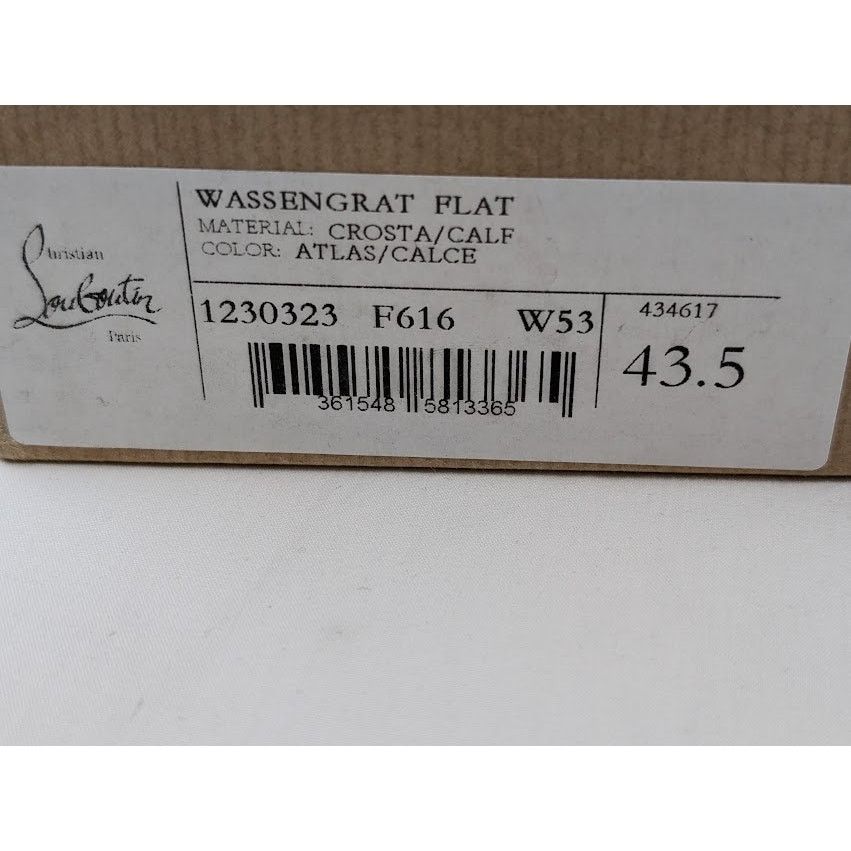 Christian Louboutin o1rshd1 Wassengrat Flat Boots in Atlas/Calce Size US 10.5 / EU 43-44 - 18 Thumbnail
