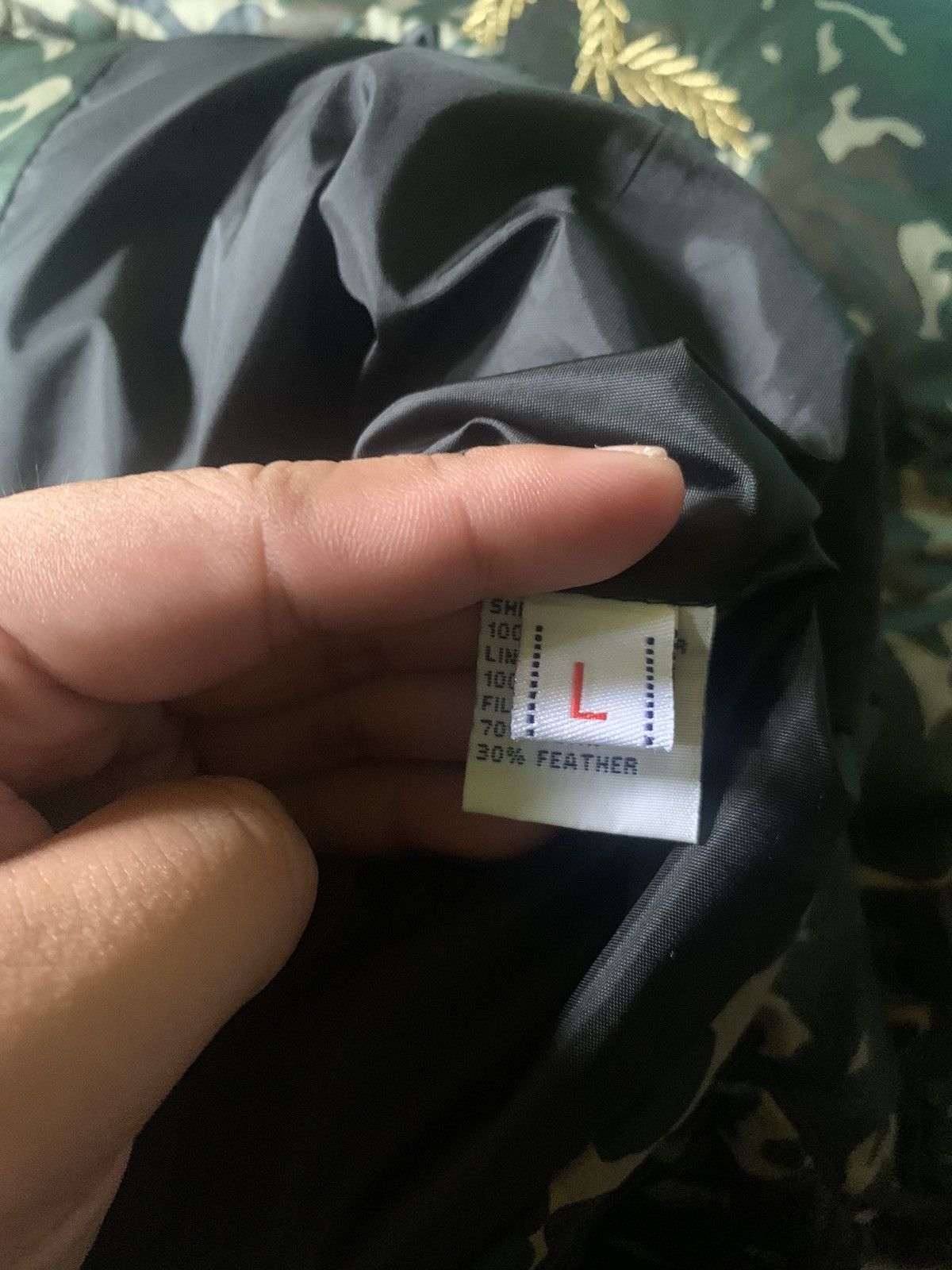 Evisu × Japanese Brand Evisu Genes Camouflage Dual Full-zip Puffer Jacket Size US L / EU 52-54 / 3 - 8 Thumbnail