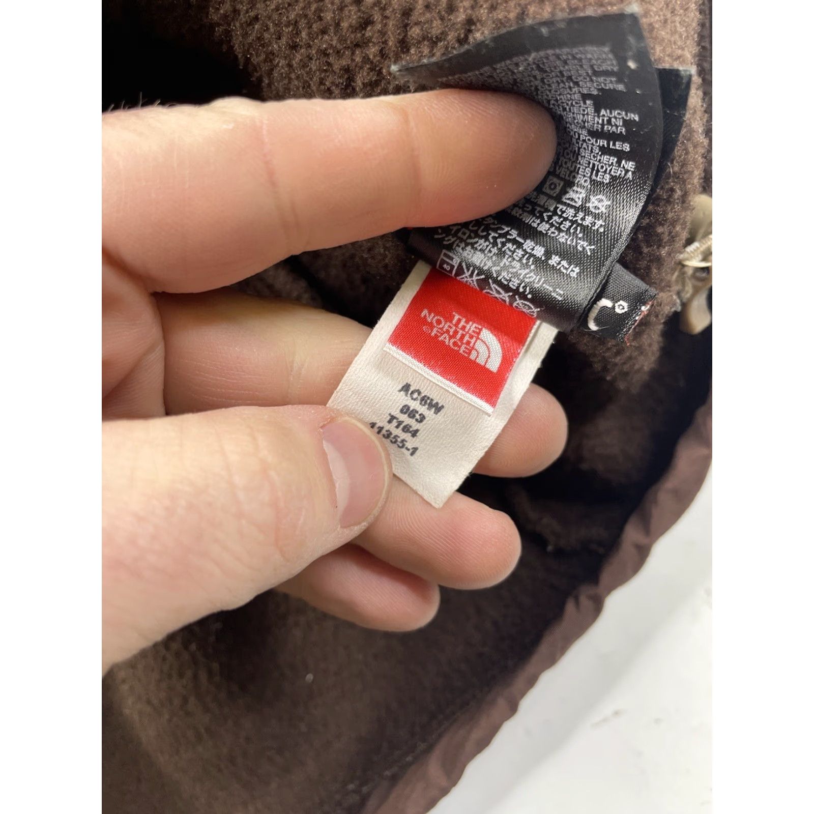 The North Face The North Face Jacket Womens Small Brown Denali Fleece Polartec Full Zip Size S / US 4 / IT 40 - 7 Thumbnail
