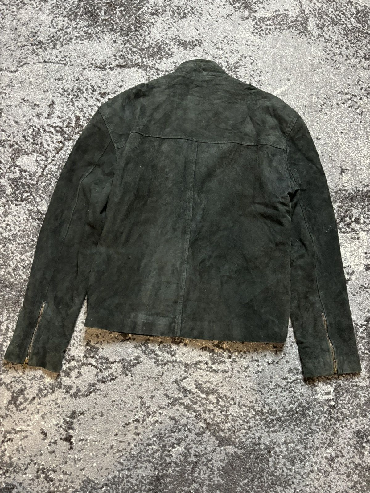 Japanese Brand × Vintage Vintage Zip-front suede y2k Moto Jacket Size XL / US 12-14 / IT 48-50 - 6 Thumbnail
